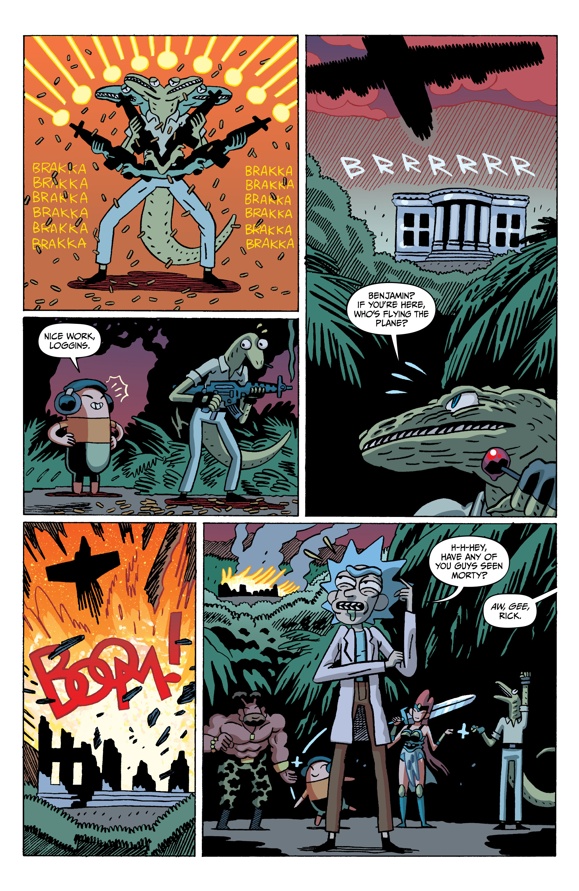 Read Rick and Morty (2015-) Manga Online