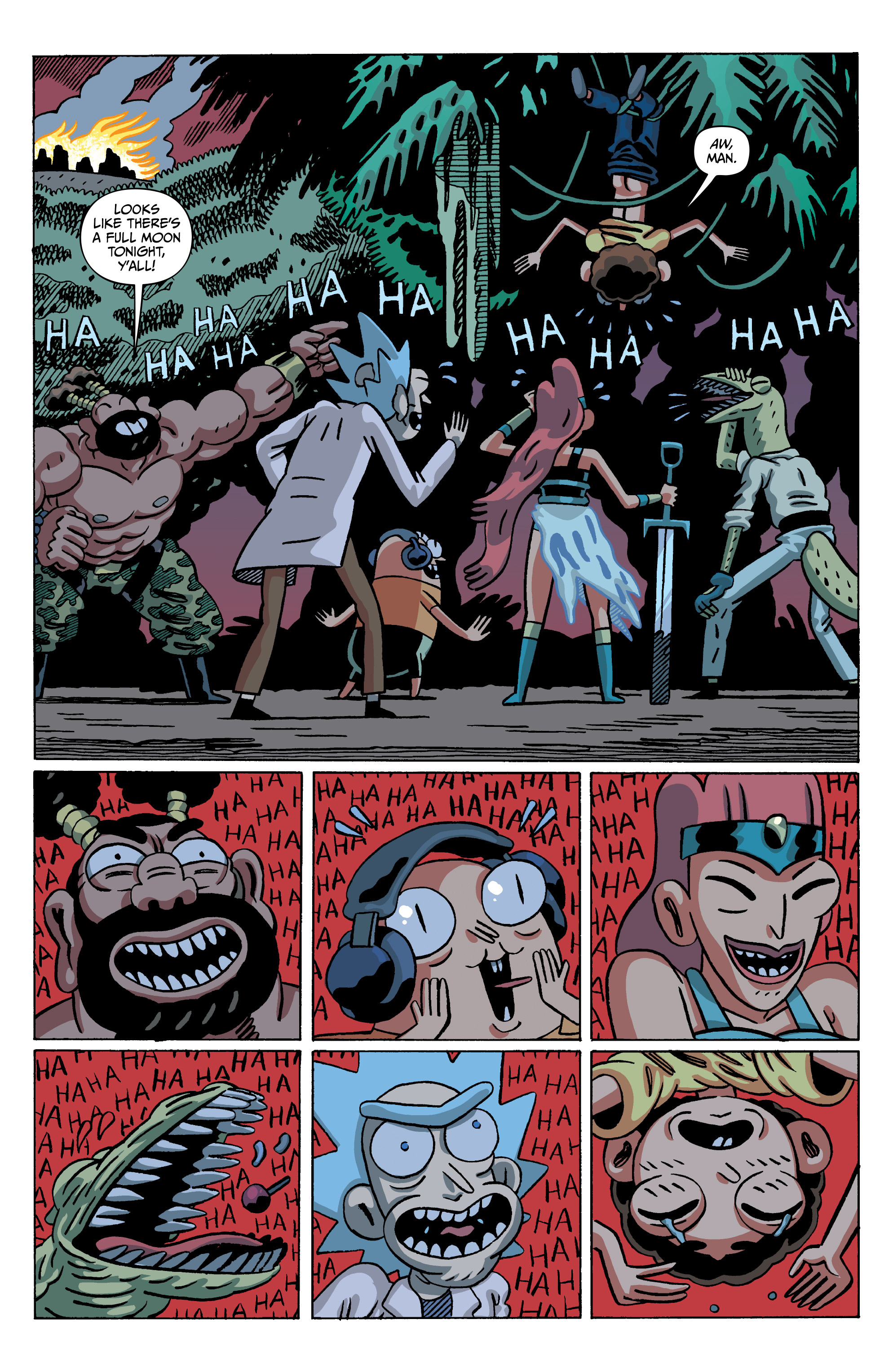 Read Rick and Morty (2015-) Manga Online