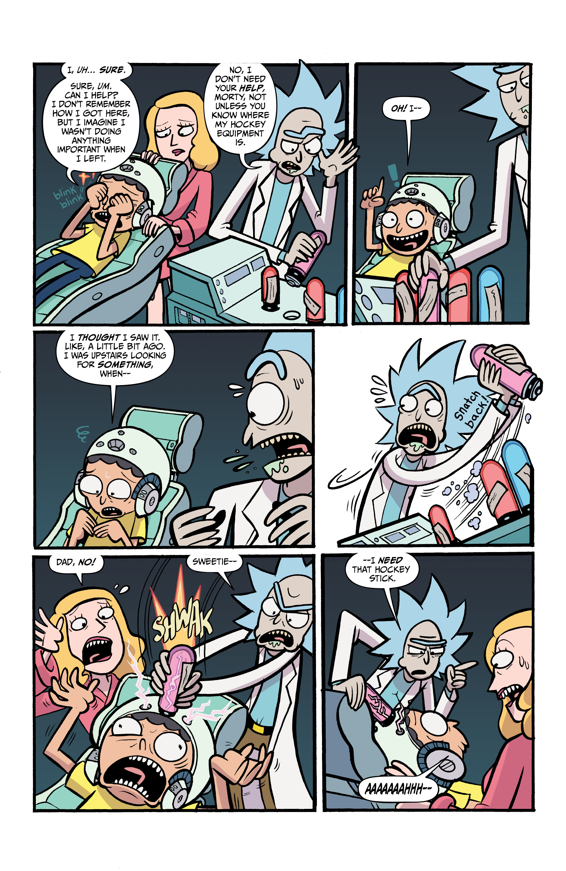 Read Rick and Morty (2015-) Manga Online