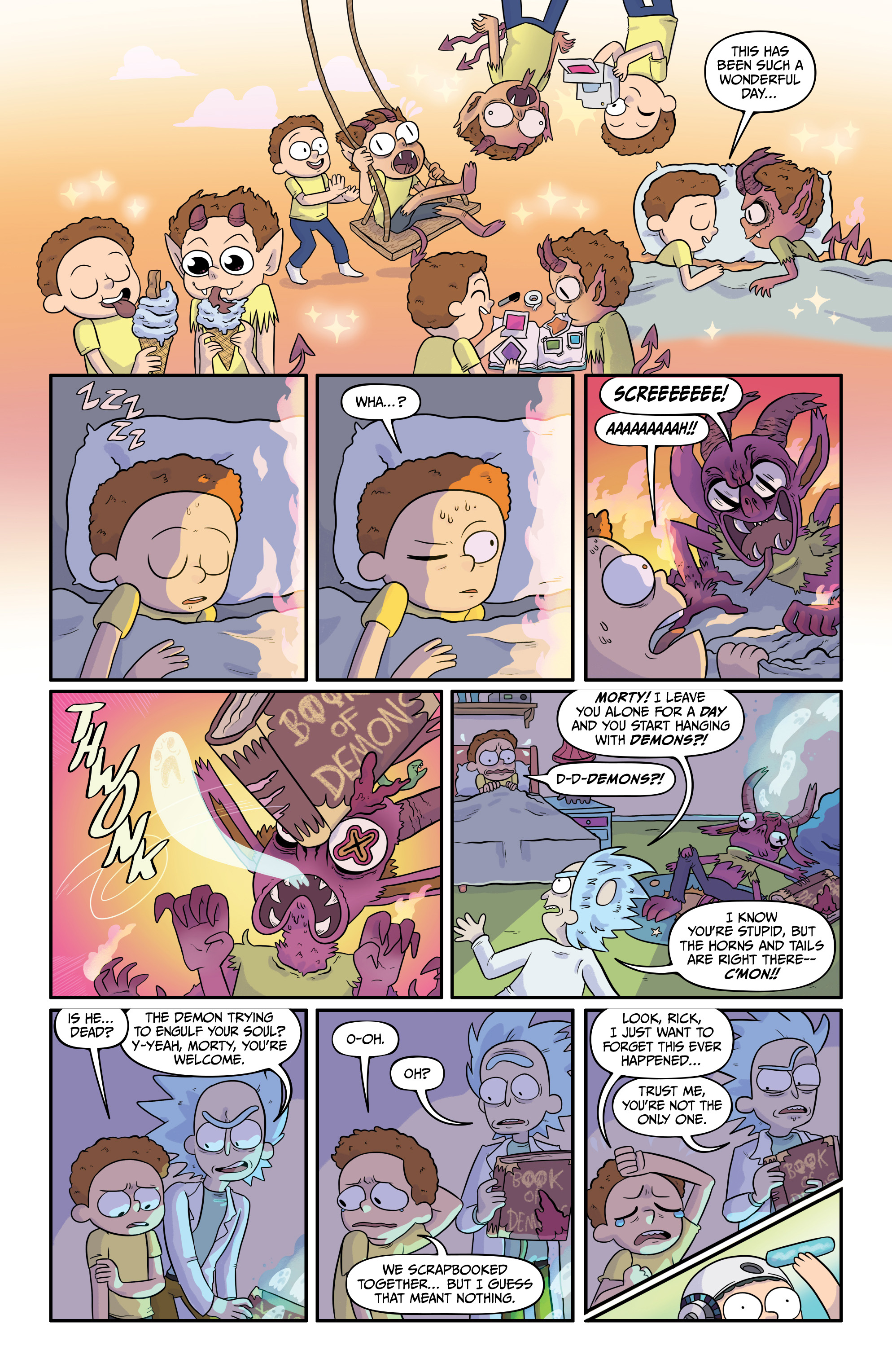 Read Rick and Morty (2015-) Manga Online