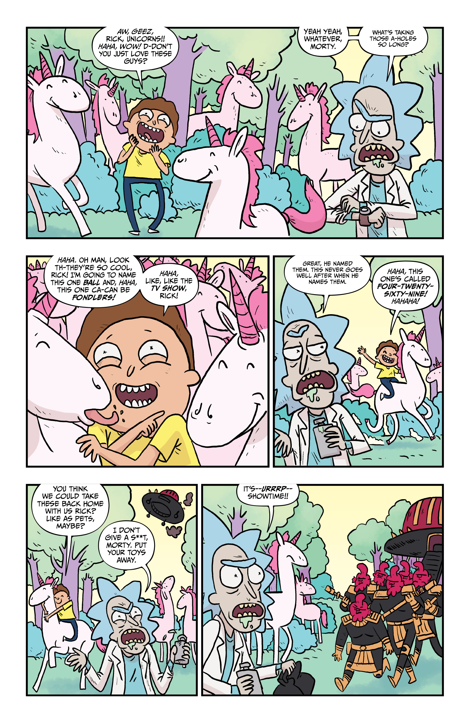Read Rick and Morty (2015-) Manga Online