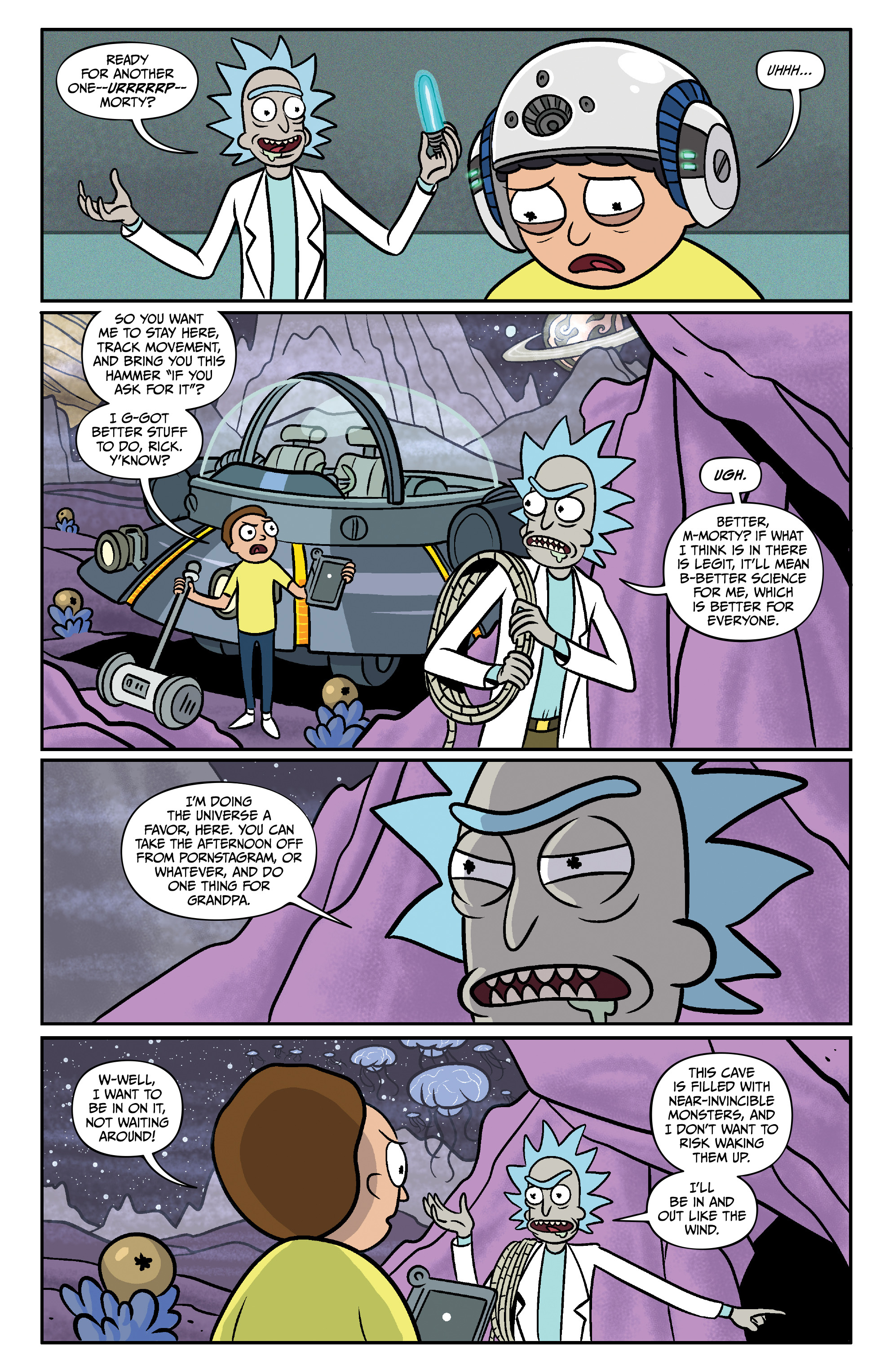Read Rick and Morty (2015-) Manga Online