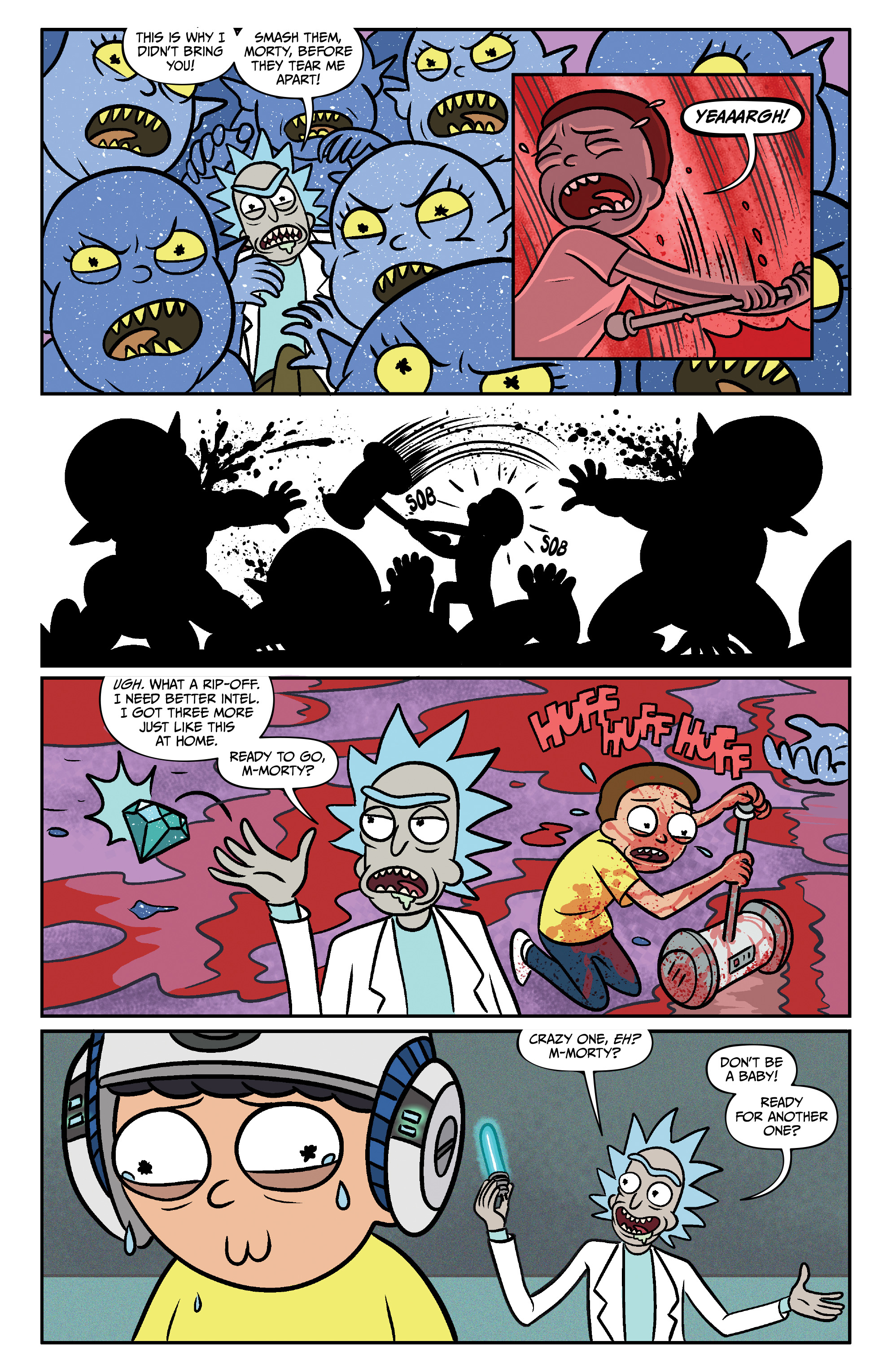 Read Rick and Morty (2015-) Manga Online
