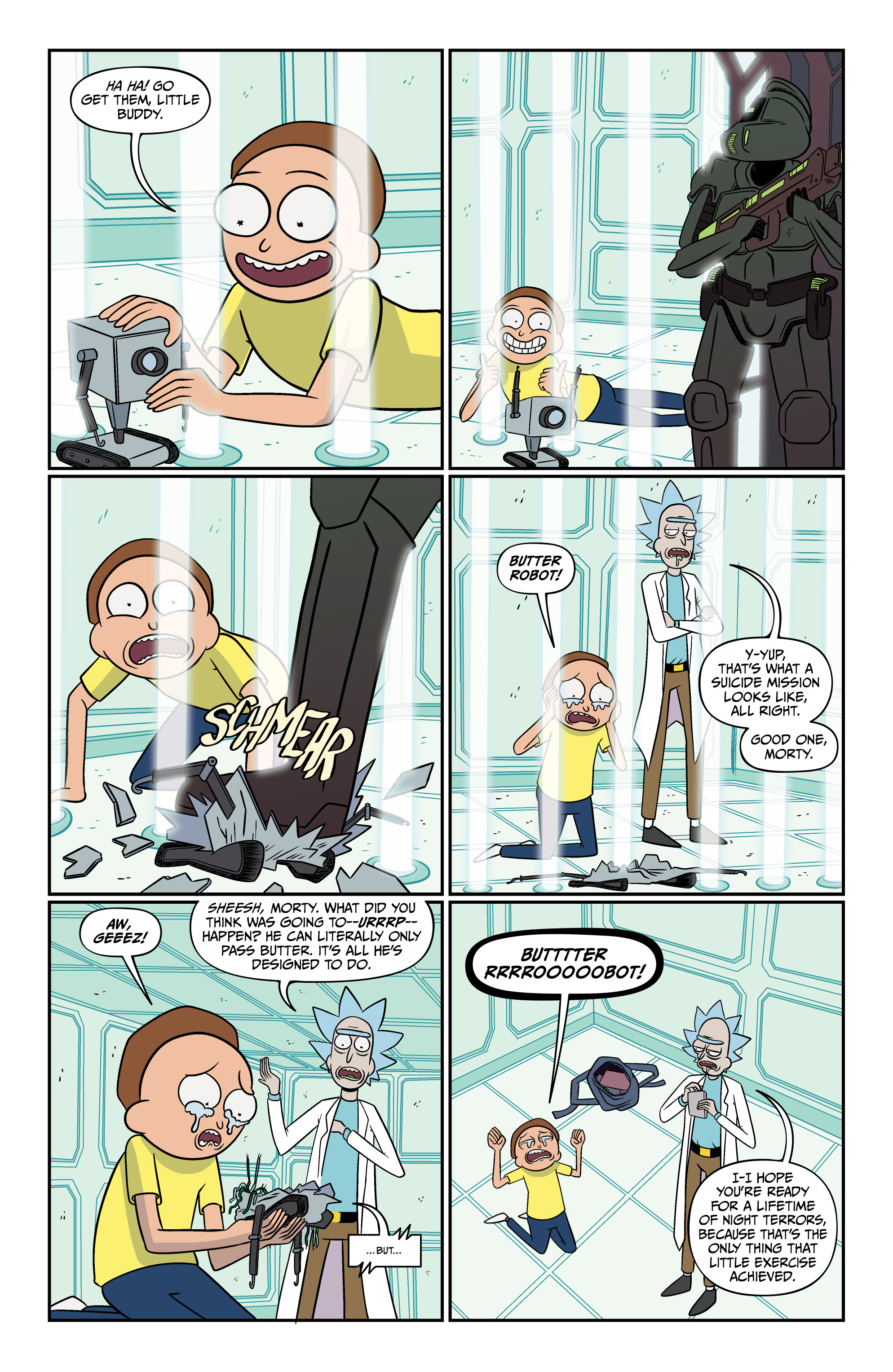 Read Rick and Morty (2015-) Manga Online