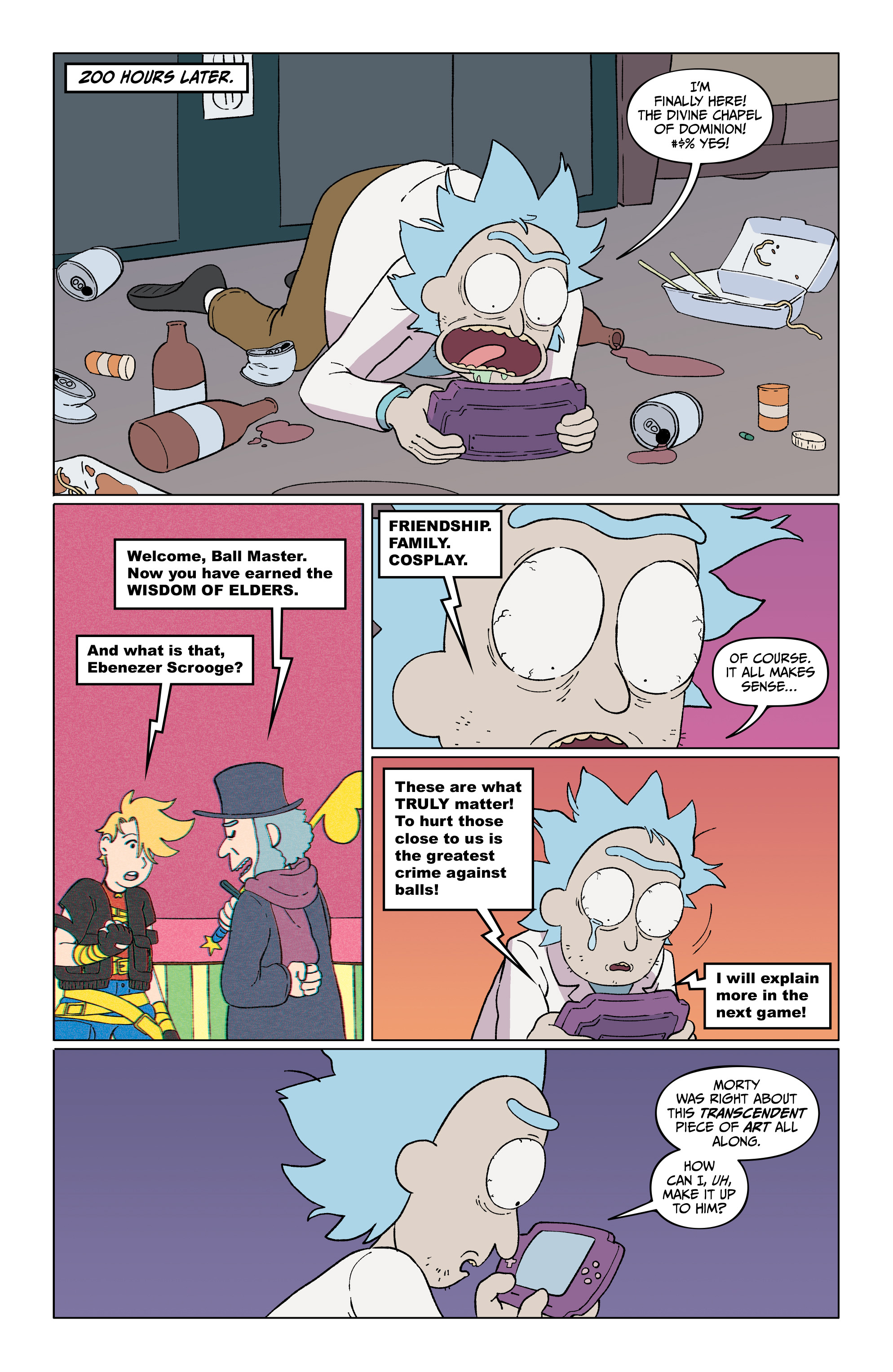 Read Rick and Morty (2015-) Manga Online