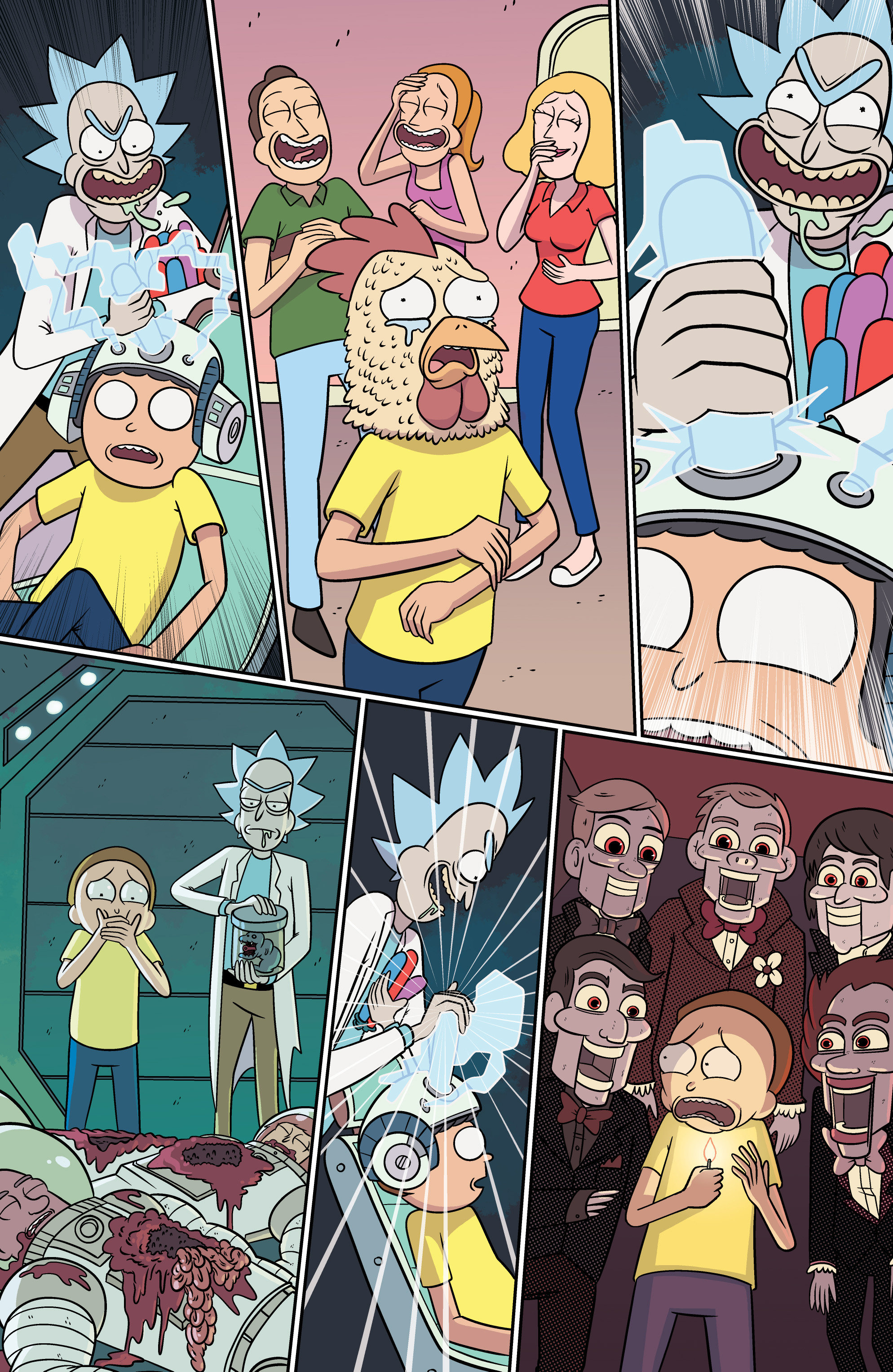 Read Rick and Morty (2015-) Manga Online