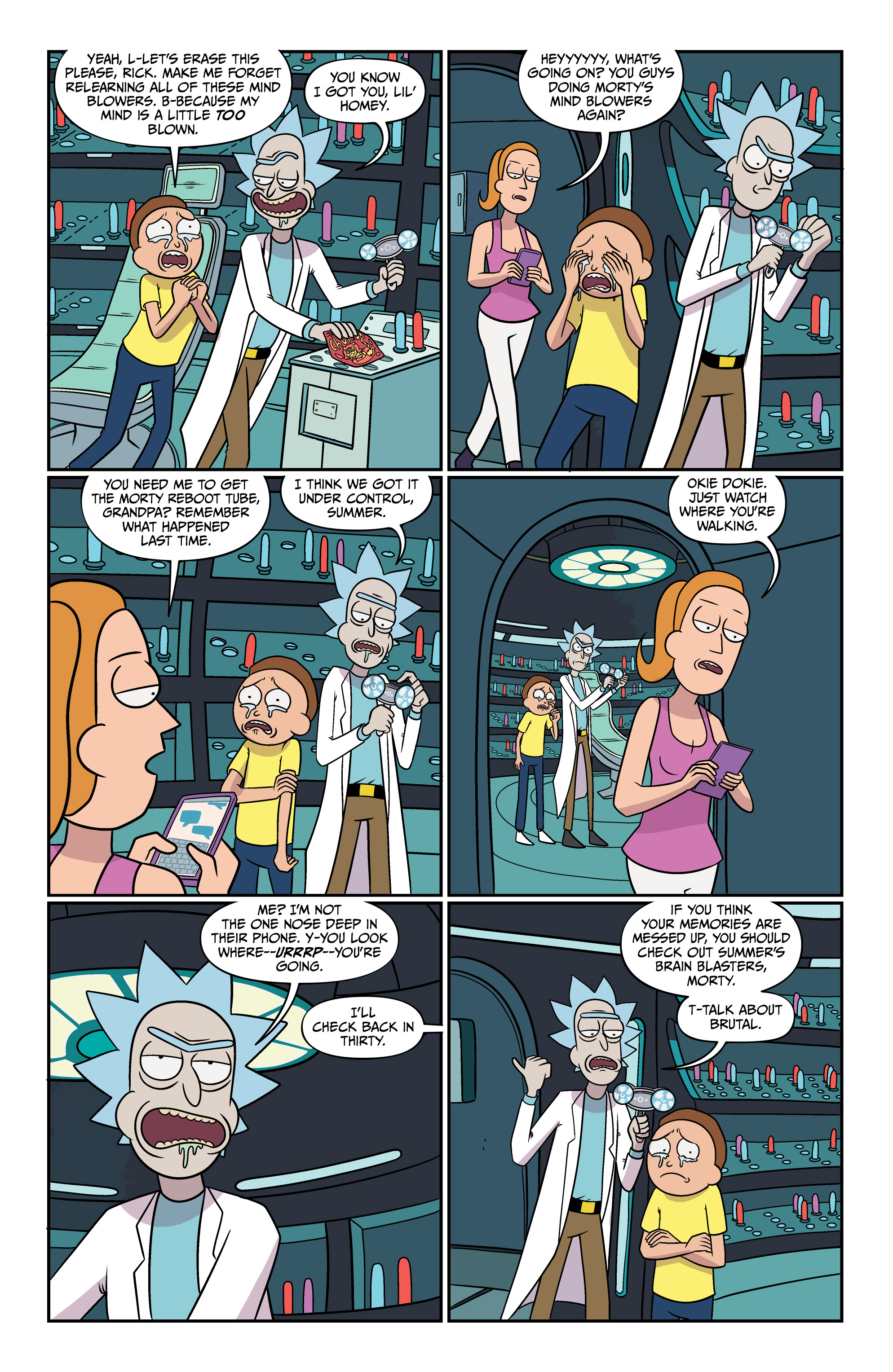 Read Rick and Morty (2015-) Manga Online