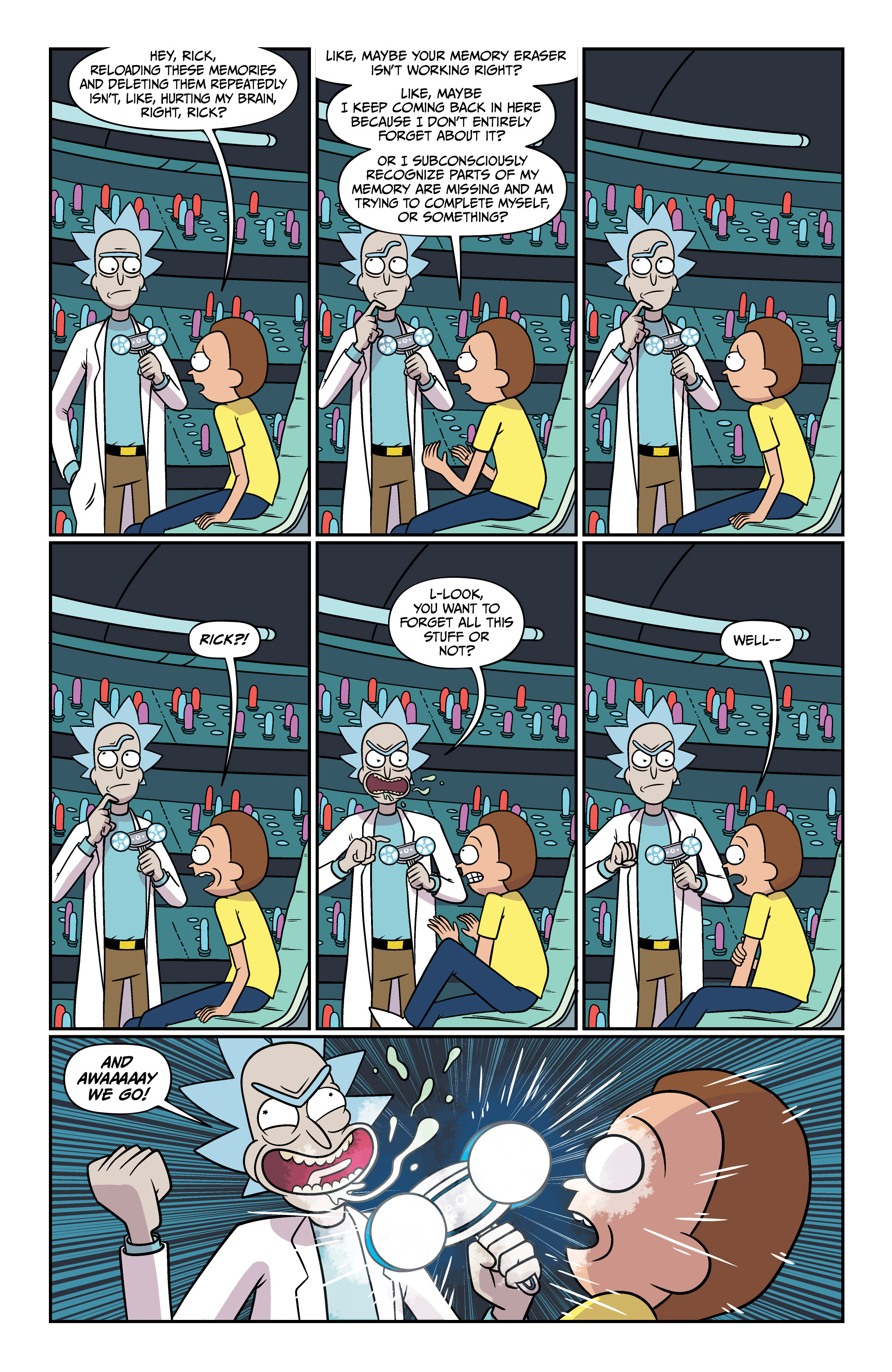 Read Rick and Morty (2015-) Manga Online