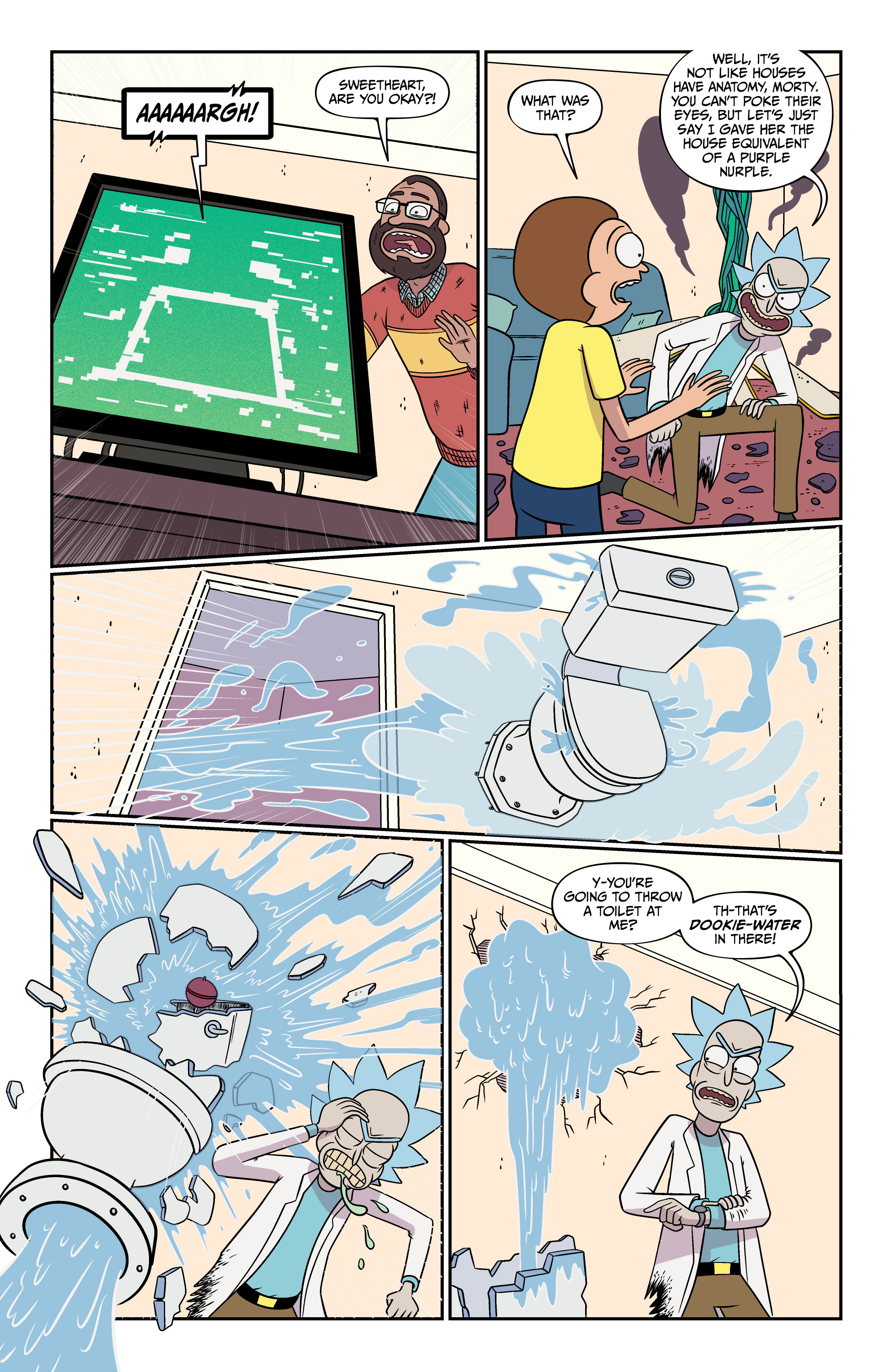 Read Rick and Morty (2015-) Manga Online