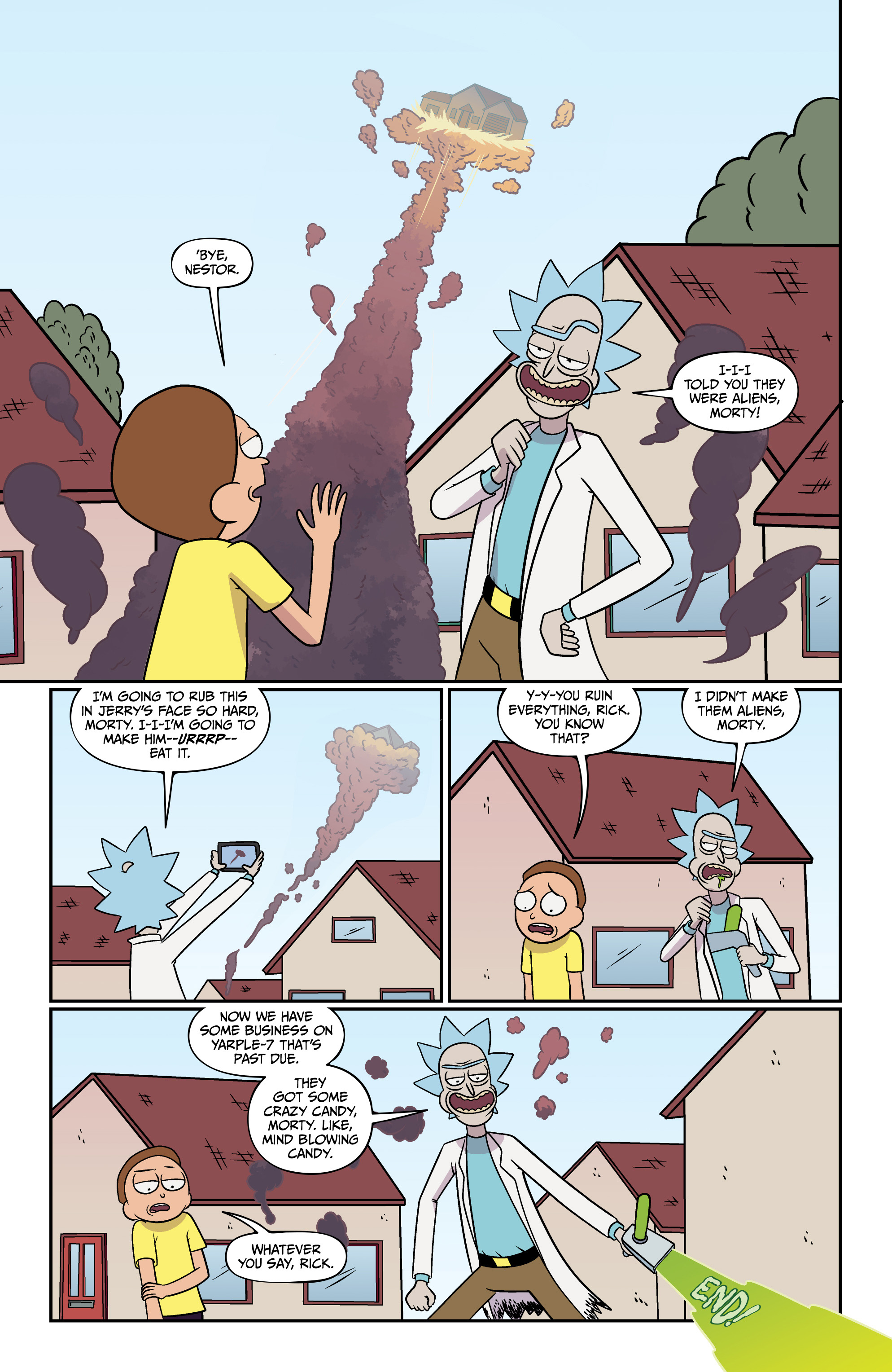 Read Rick and Morty (2015-) Manga Online