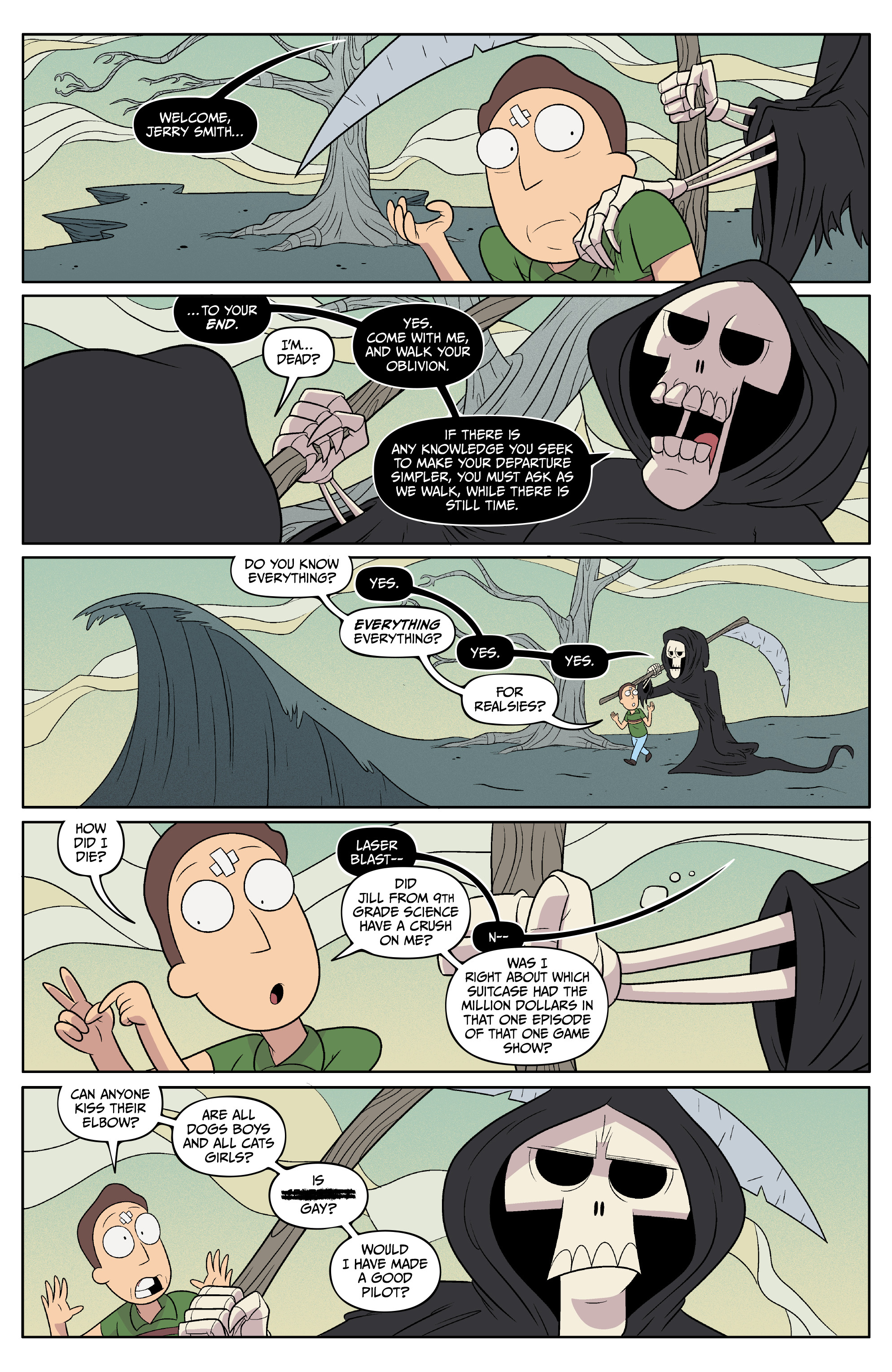 Read Rick and Morty (2015-) Manga Online
