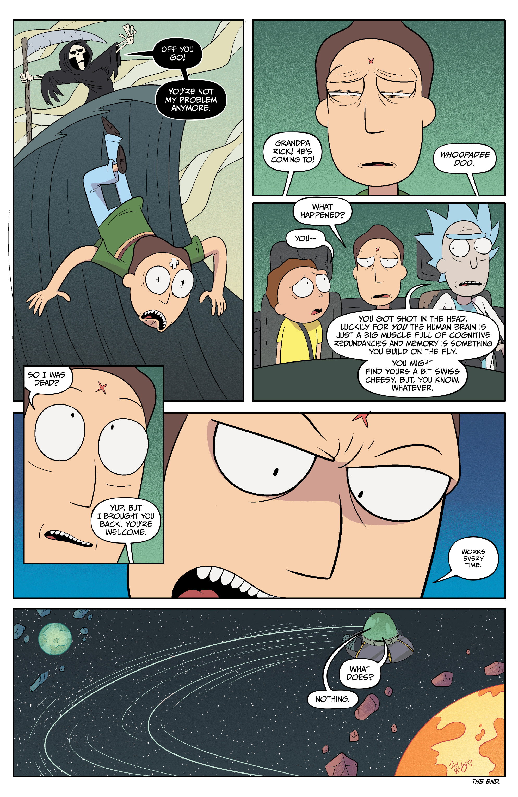 Read Rick and Morty (2015-) Manga Online