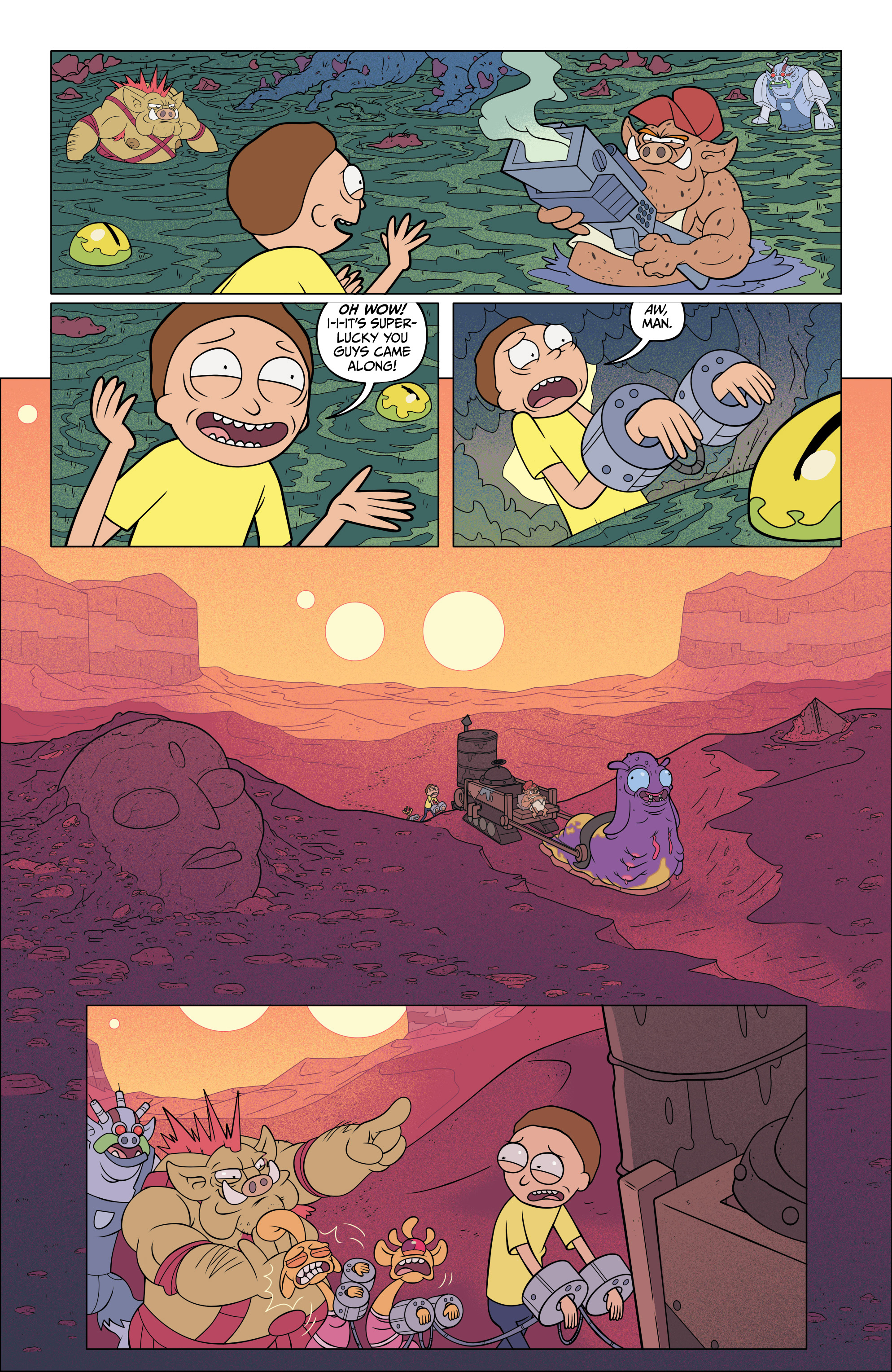Read Rick and Morty (2015-) Manga Online