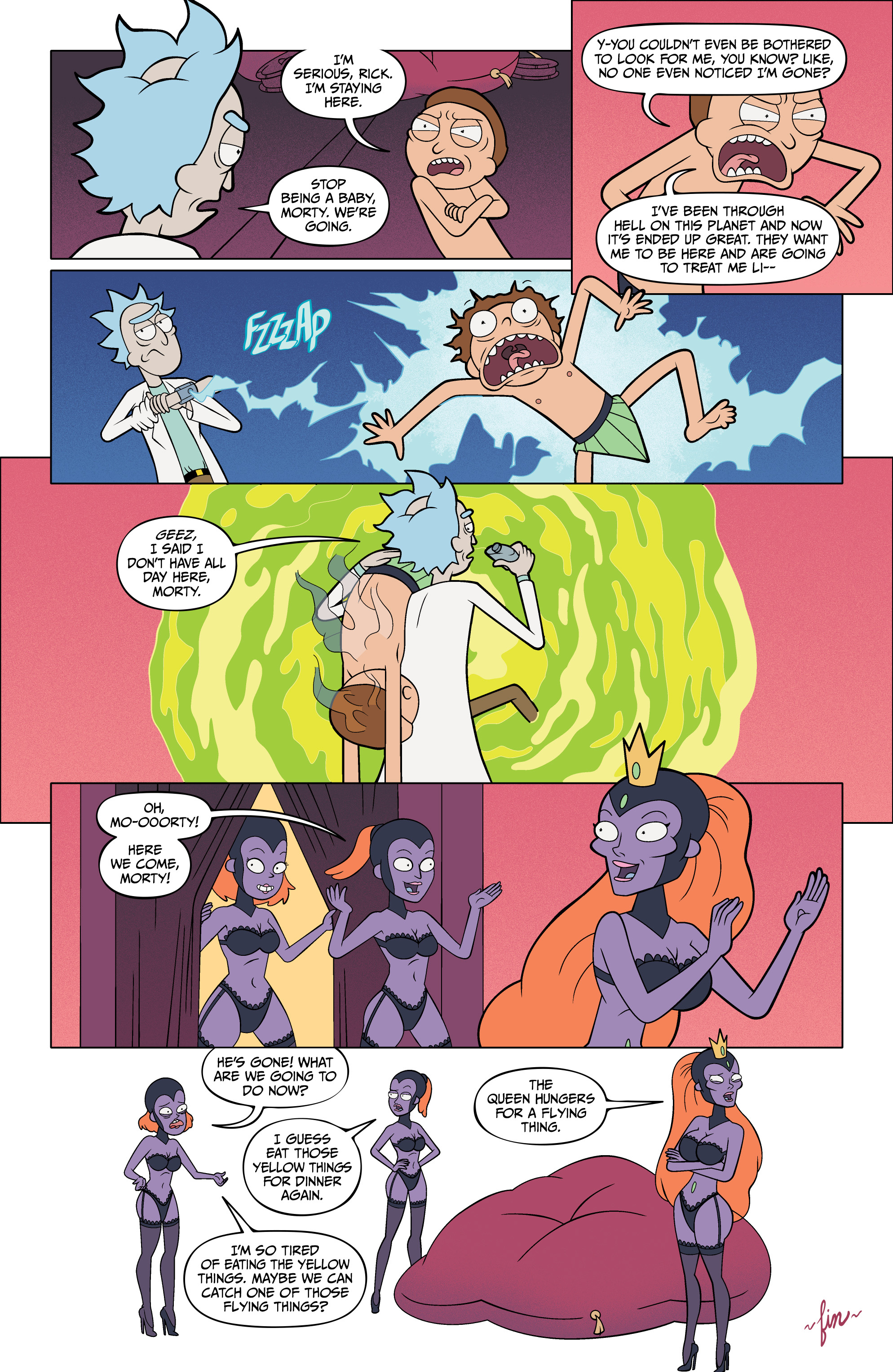 Read Rick and Morty (2015-) Manga Online