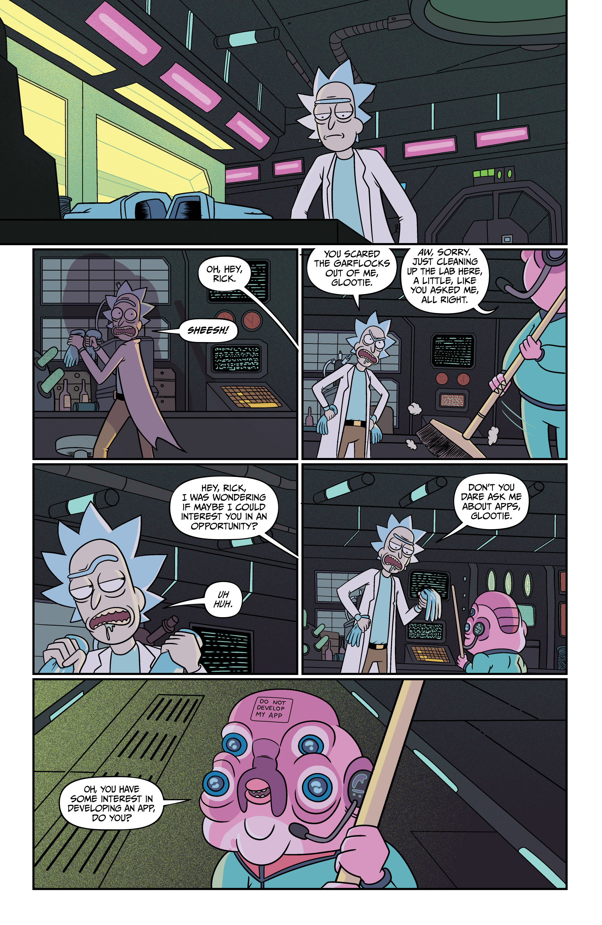 Read Rick and Morty (2015-) Manga Online