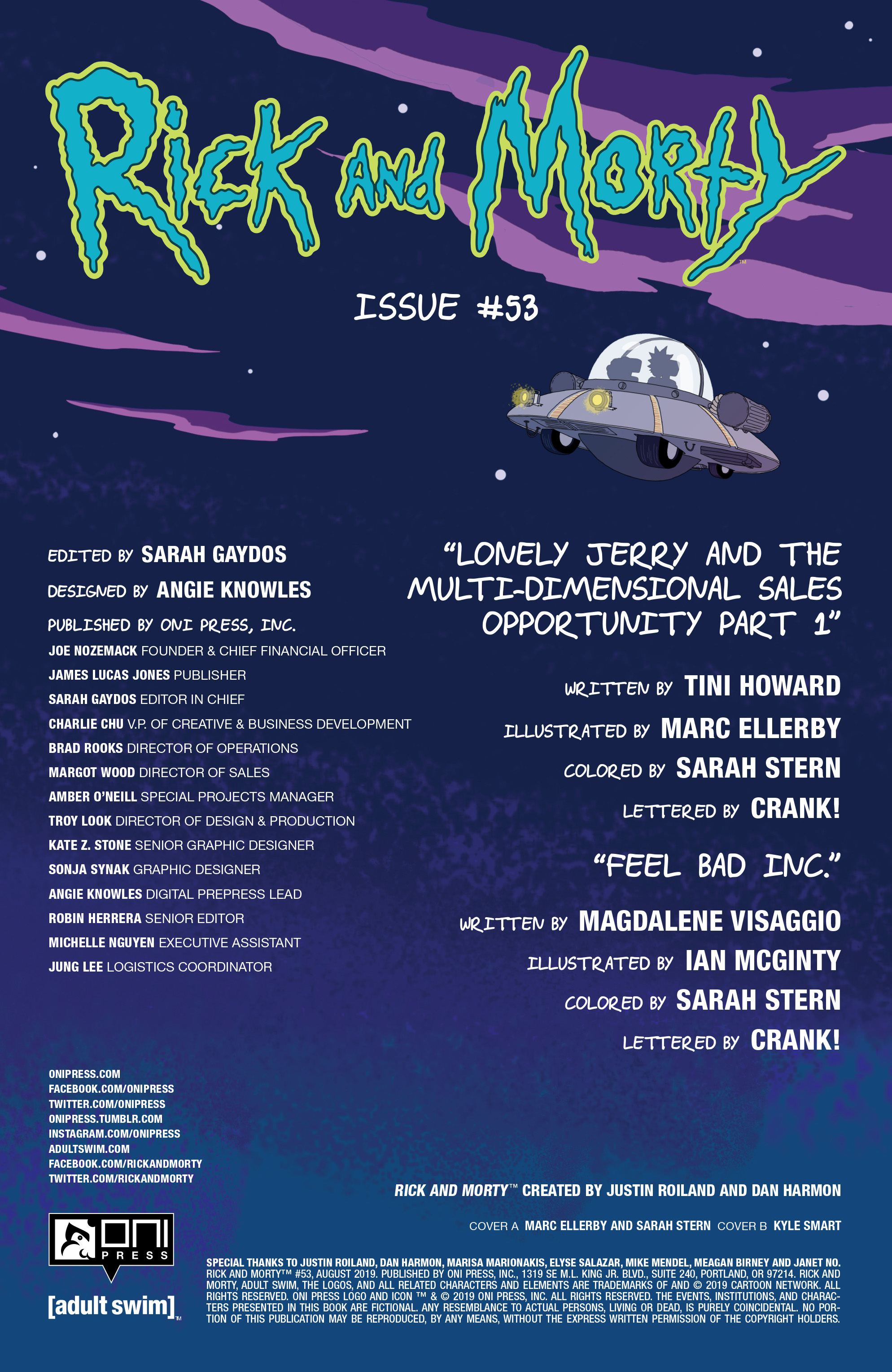 Read Rick and Morty (2015-) Manga Online