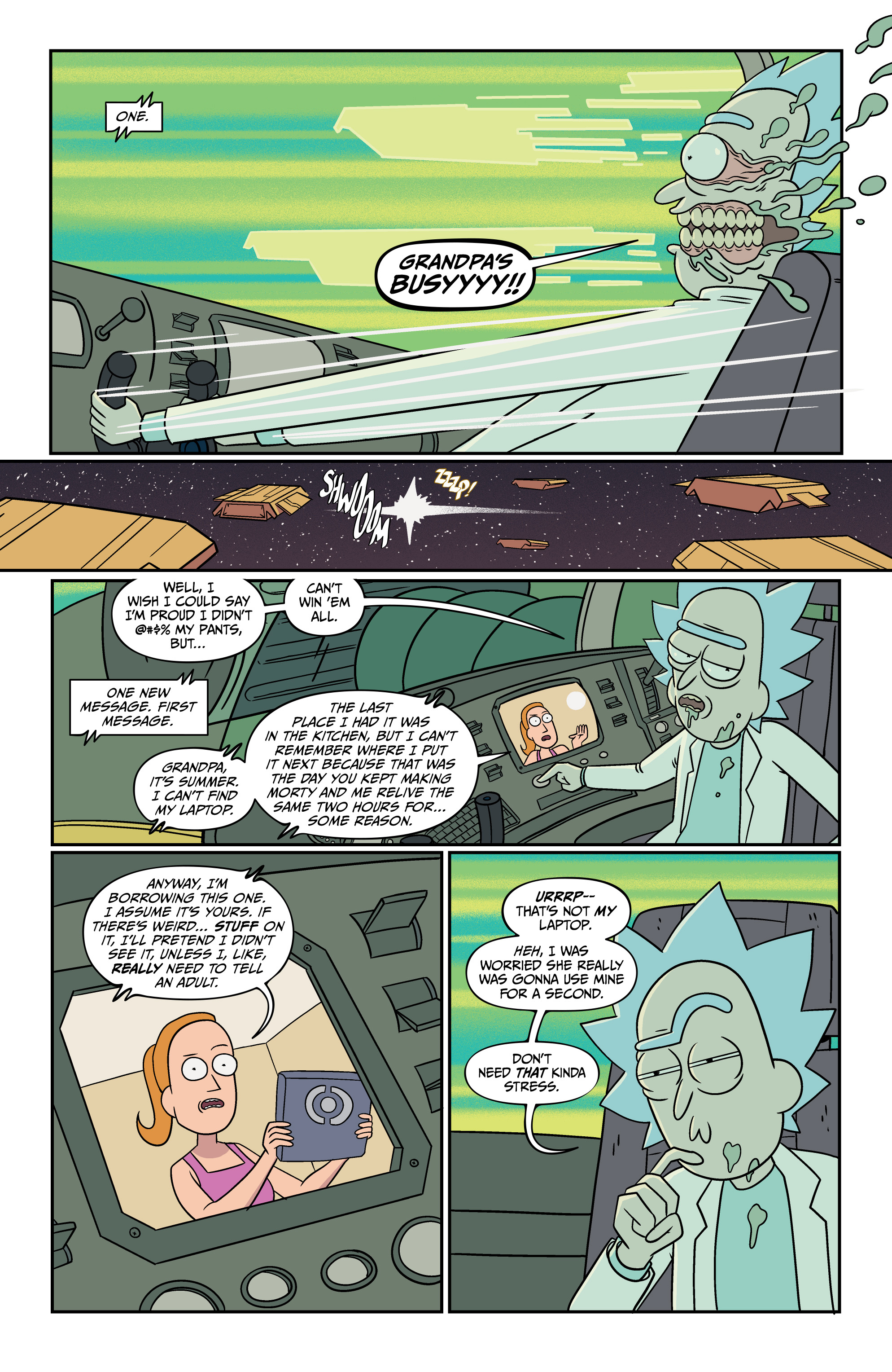 Read Rick and Morty (2015-) Manga Online