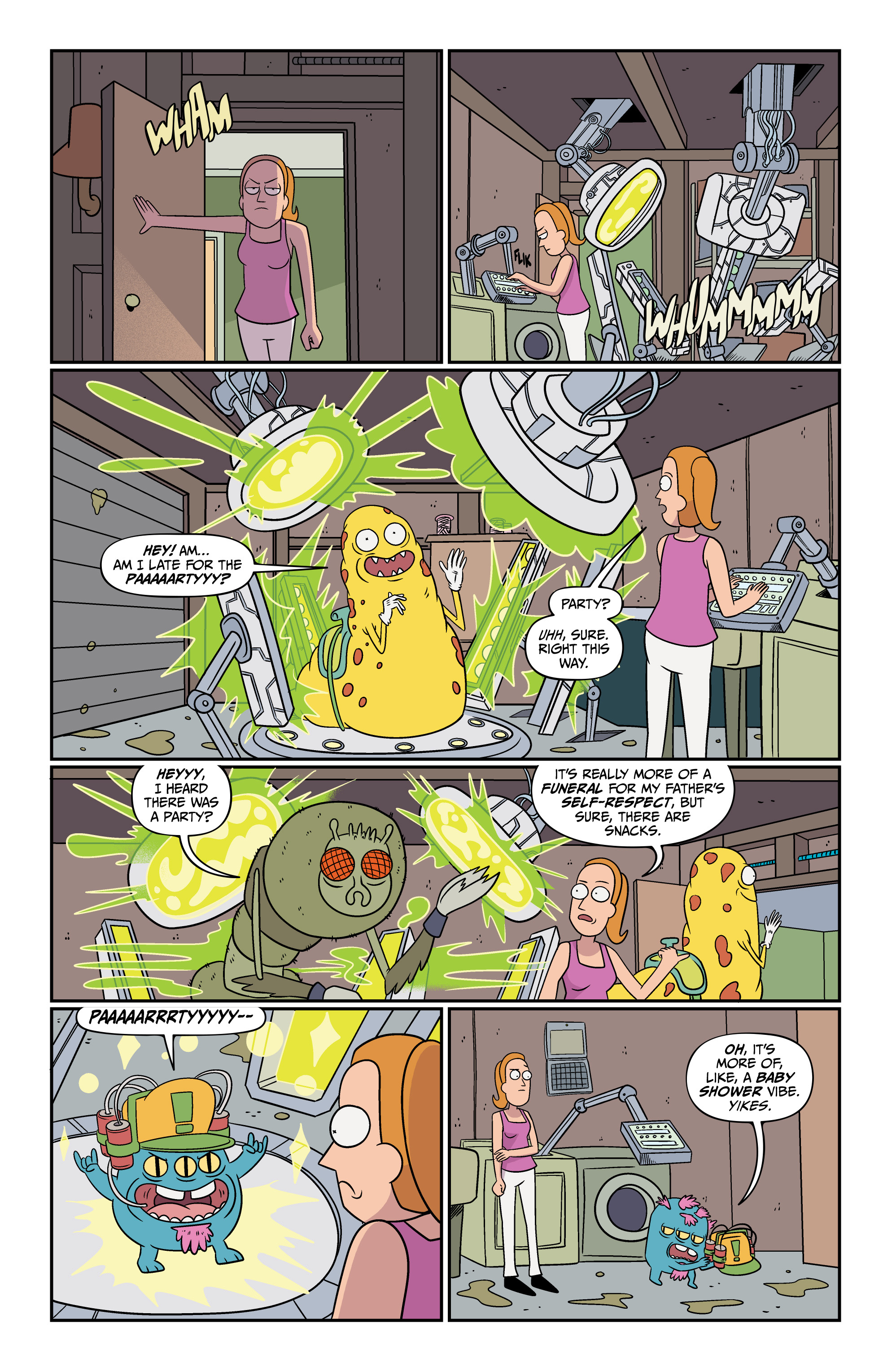 Read Rick and Morty (2015-) Manga Online