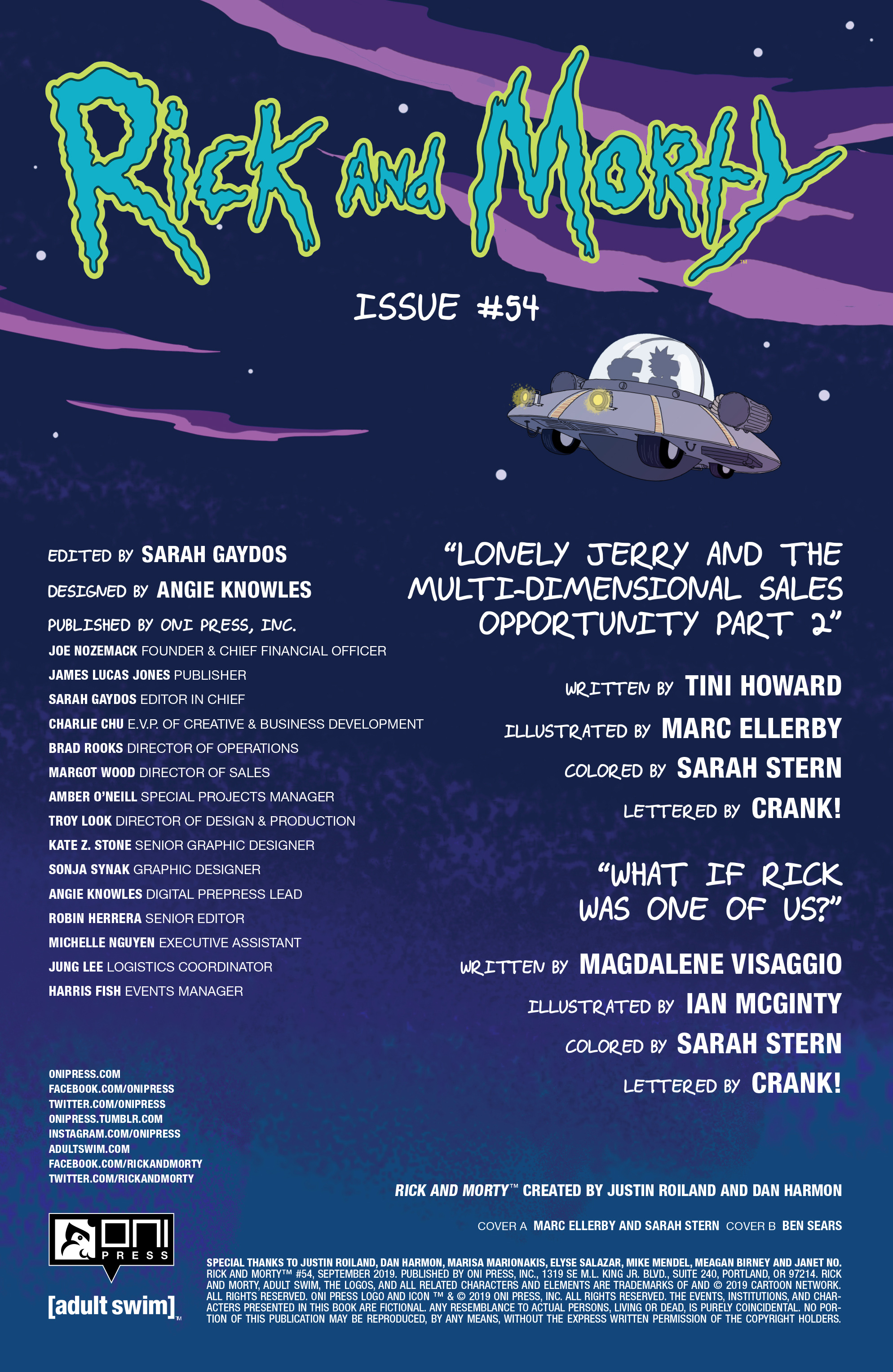 Read Rick and Morty (2015-) Manga Online