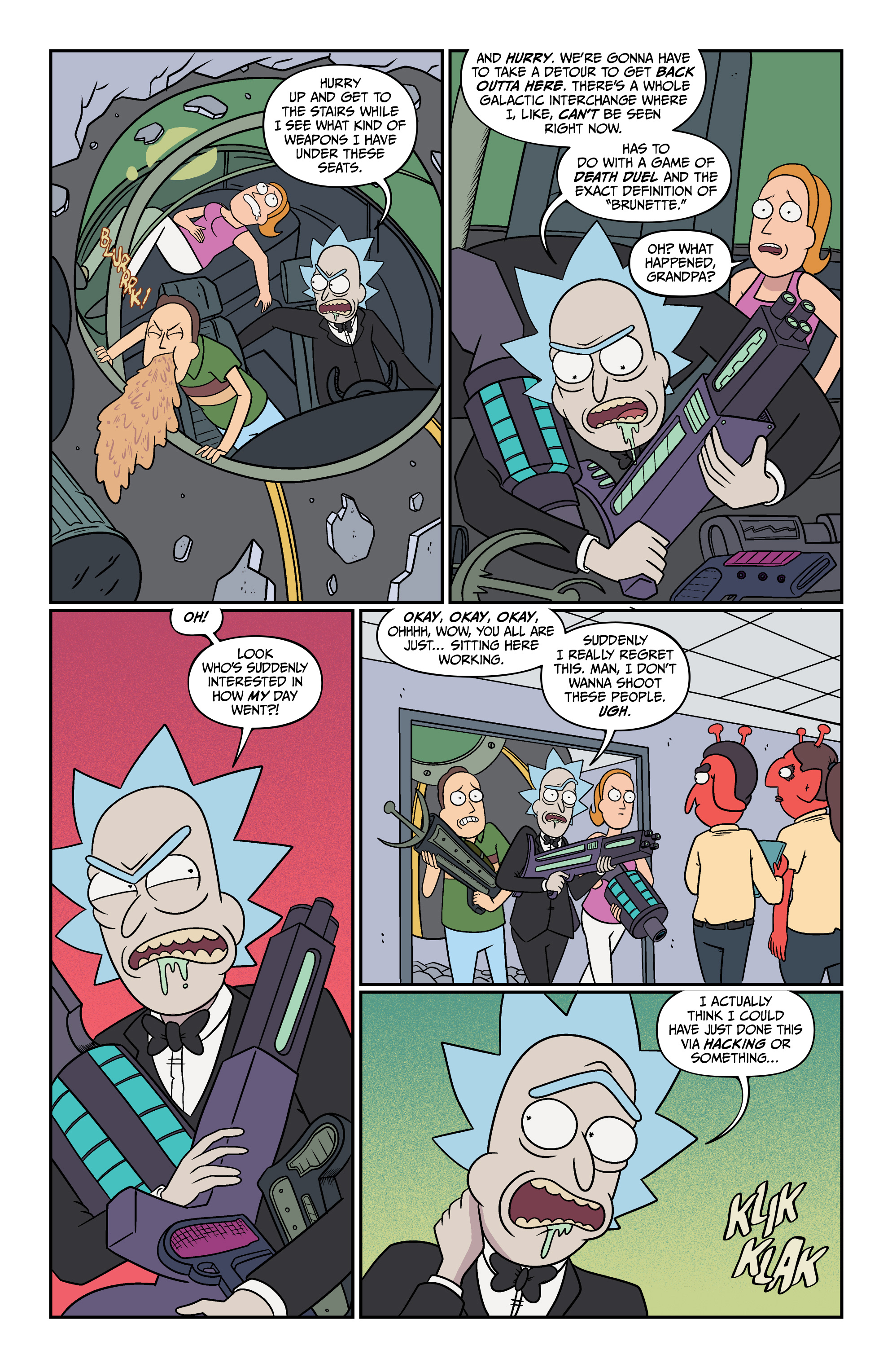 Read Rick and Morty (2015-) Manga Online