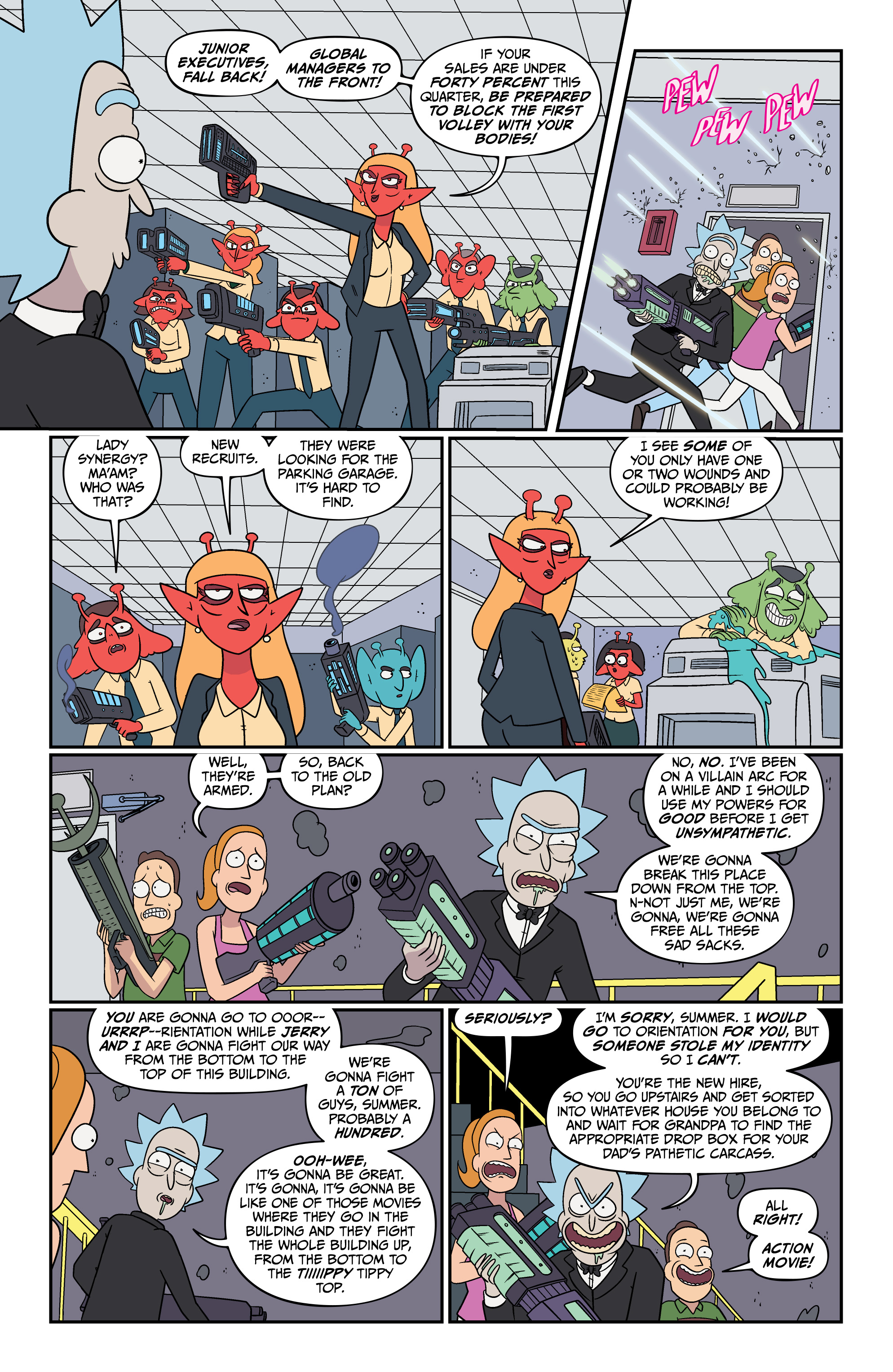 Read Rick and Morty (2015-) Manga Online