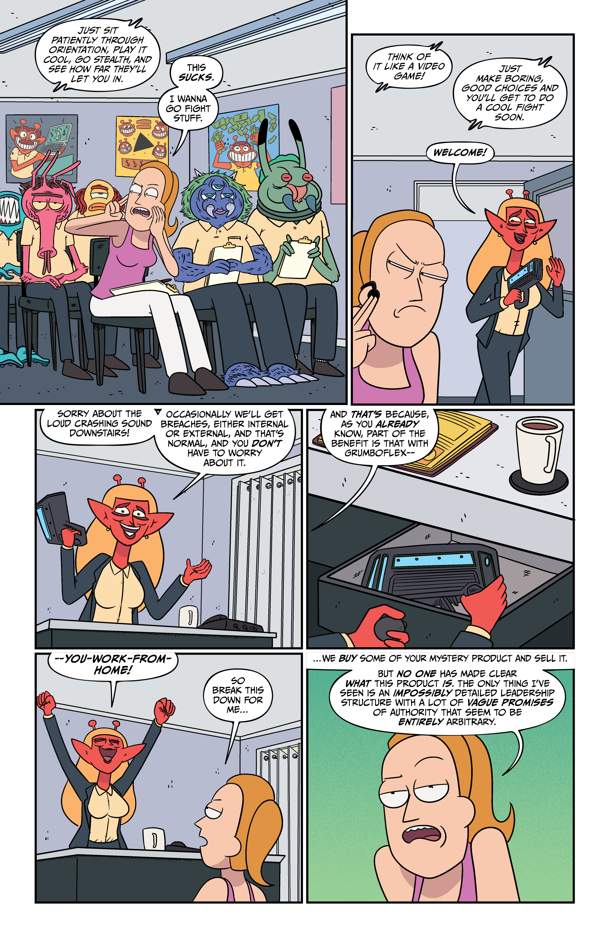 Read Rick and Morty (2015-) Manga Online