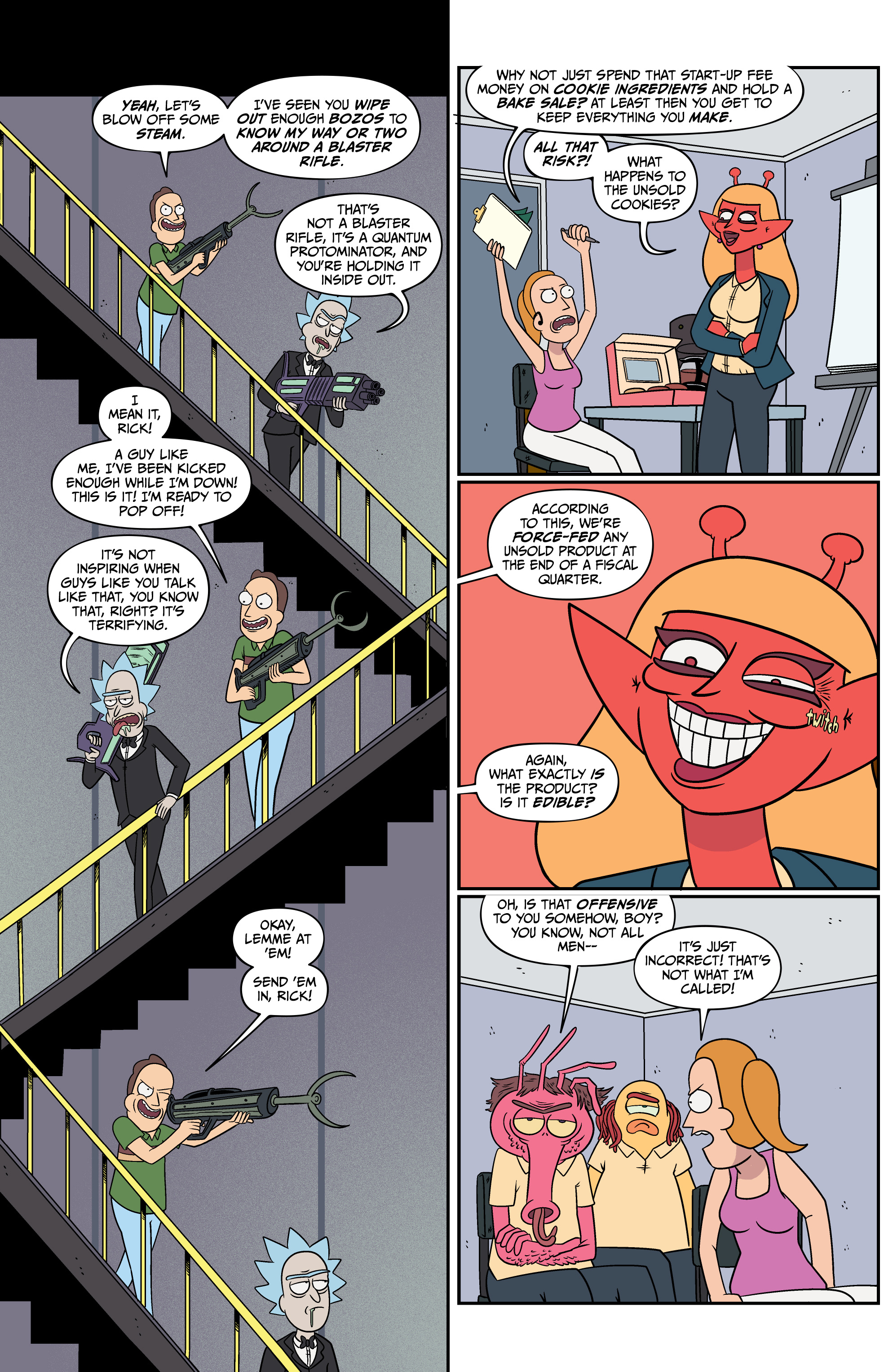 Read Rick and Morty (2015-) Manga Online