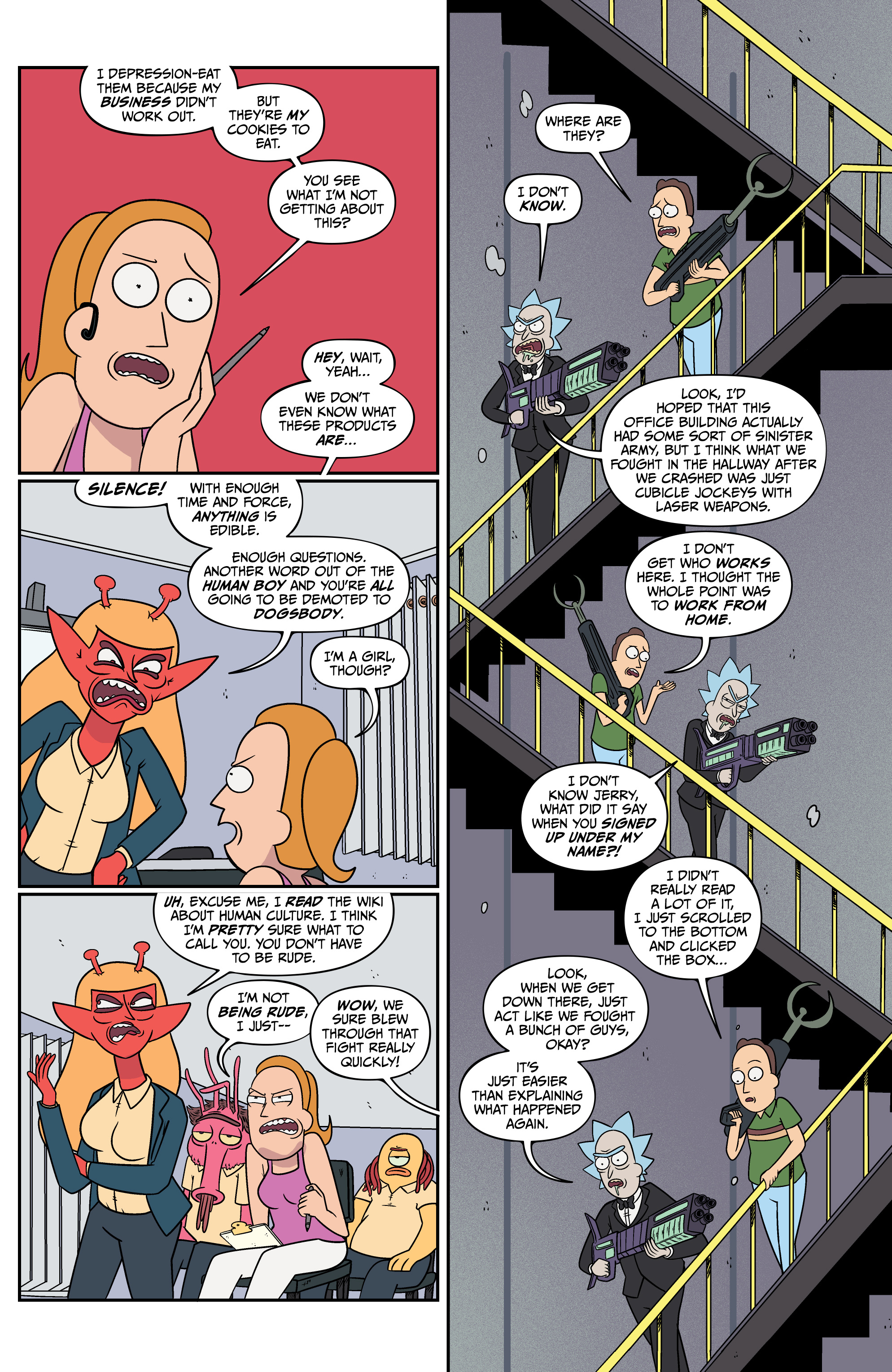 Read Rick and Morty (2015-) Manga Online
