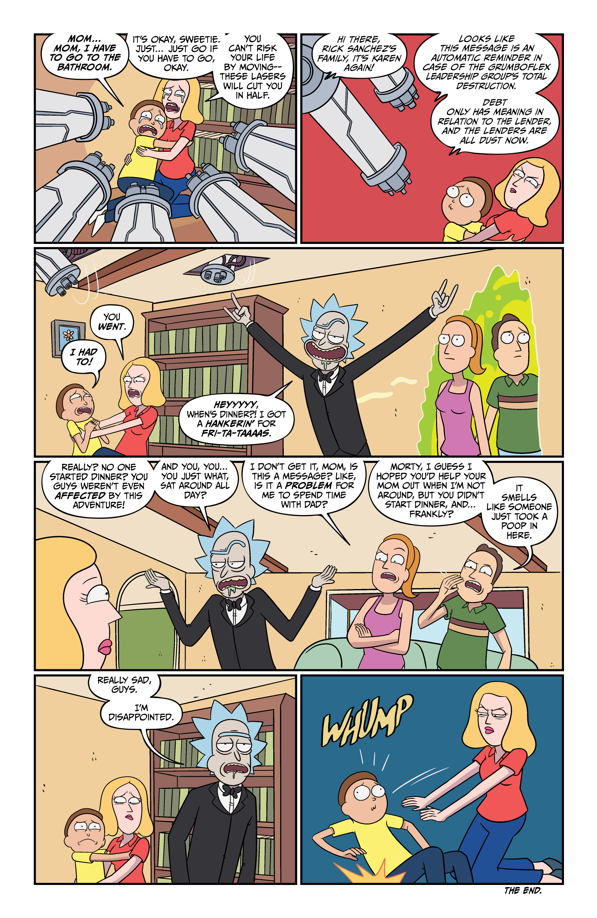 Read Rick and Morty (2015-) Manga Online