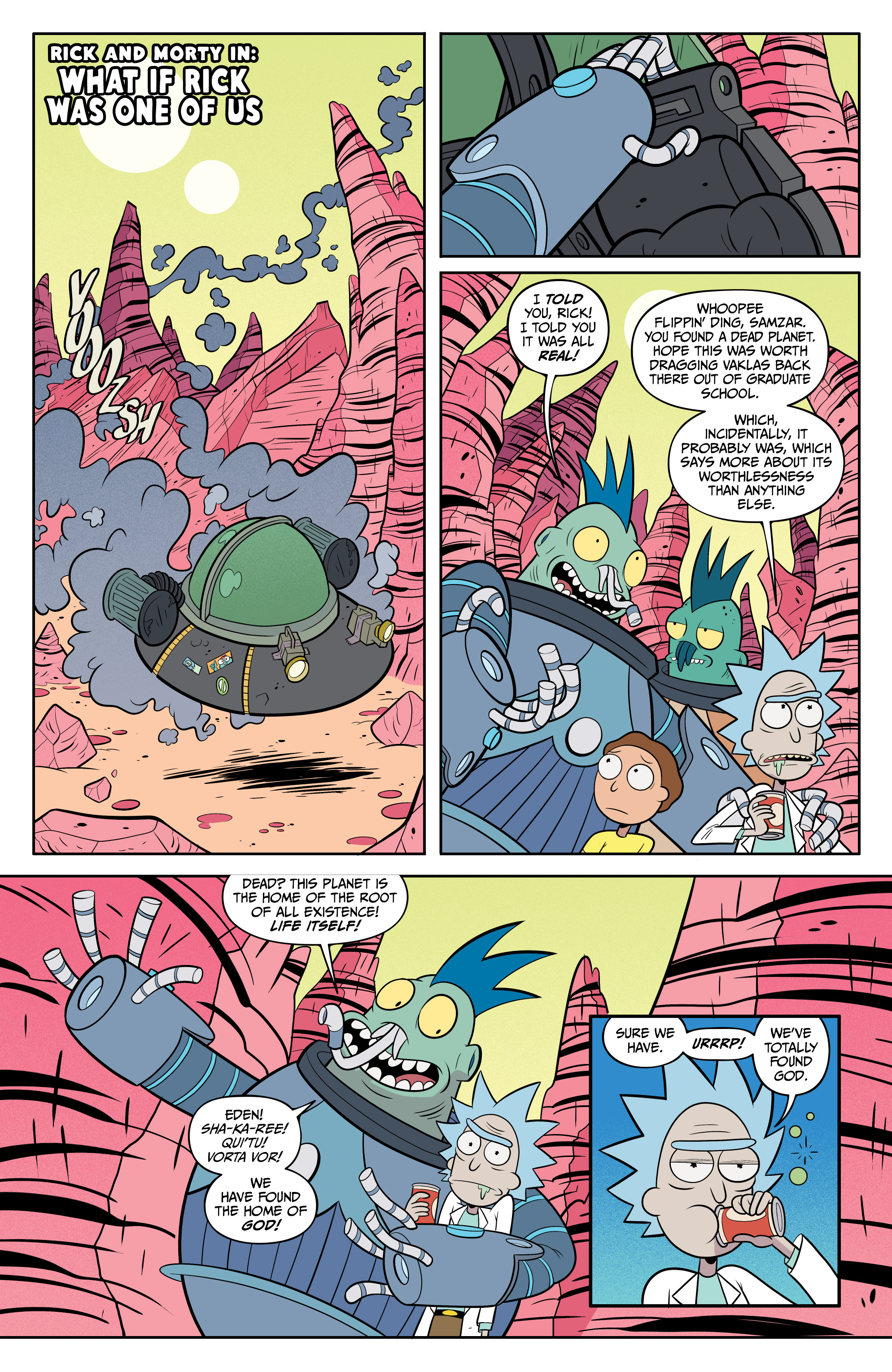 Read Rick and Morty (2015-) Manga Online
