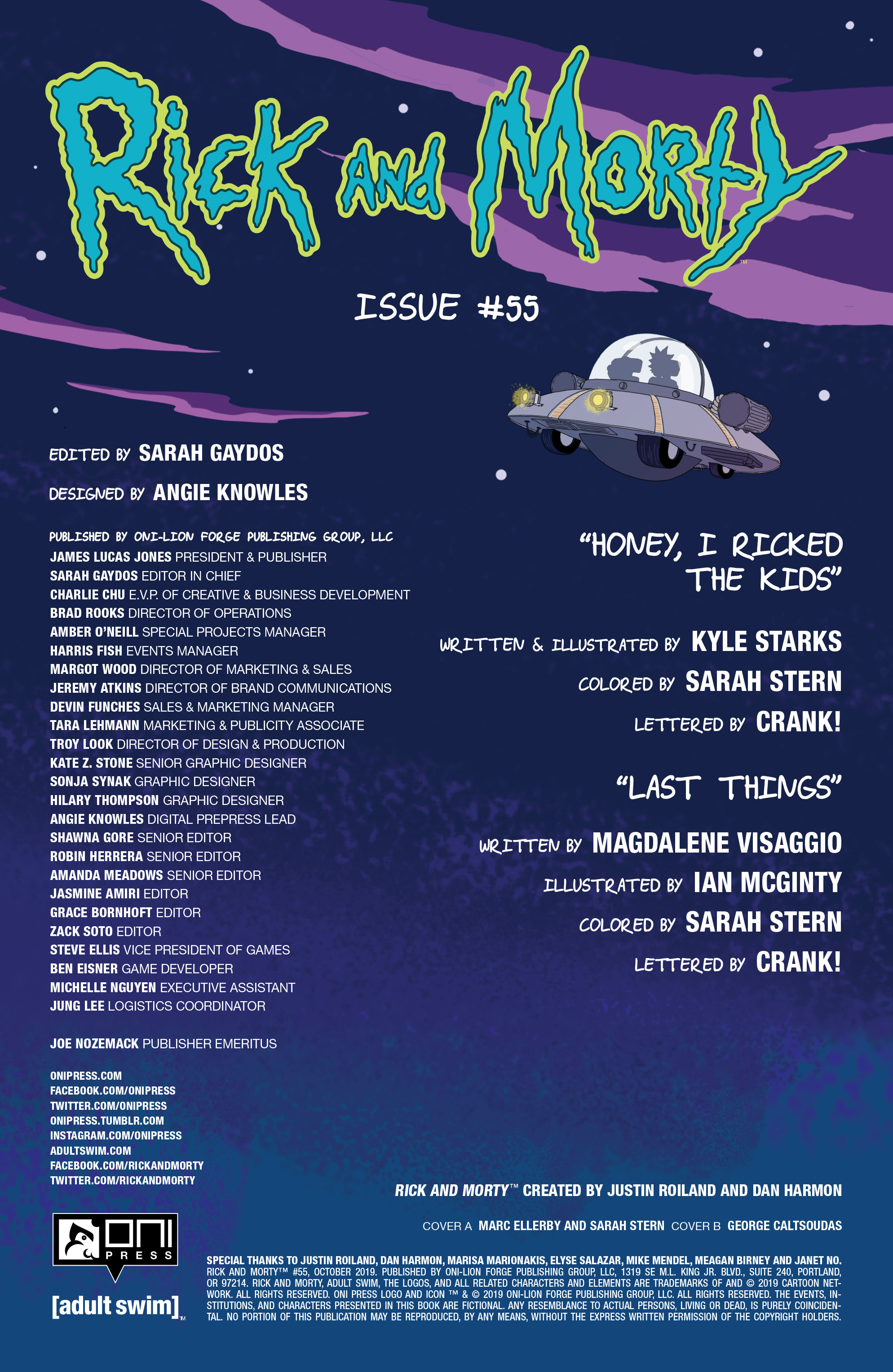 Read Rick and Morty (2015-) Manga Online