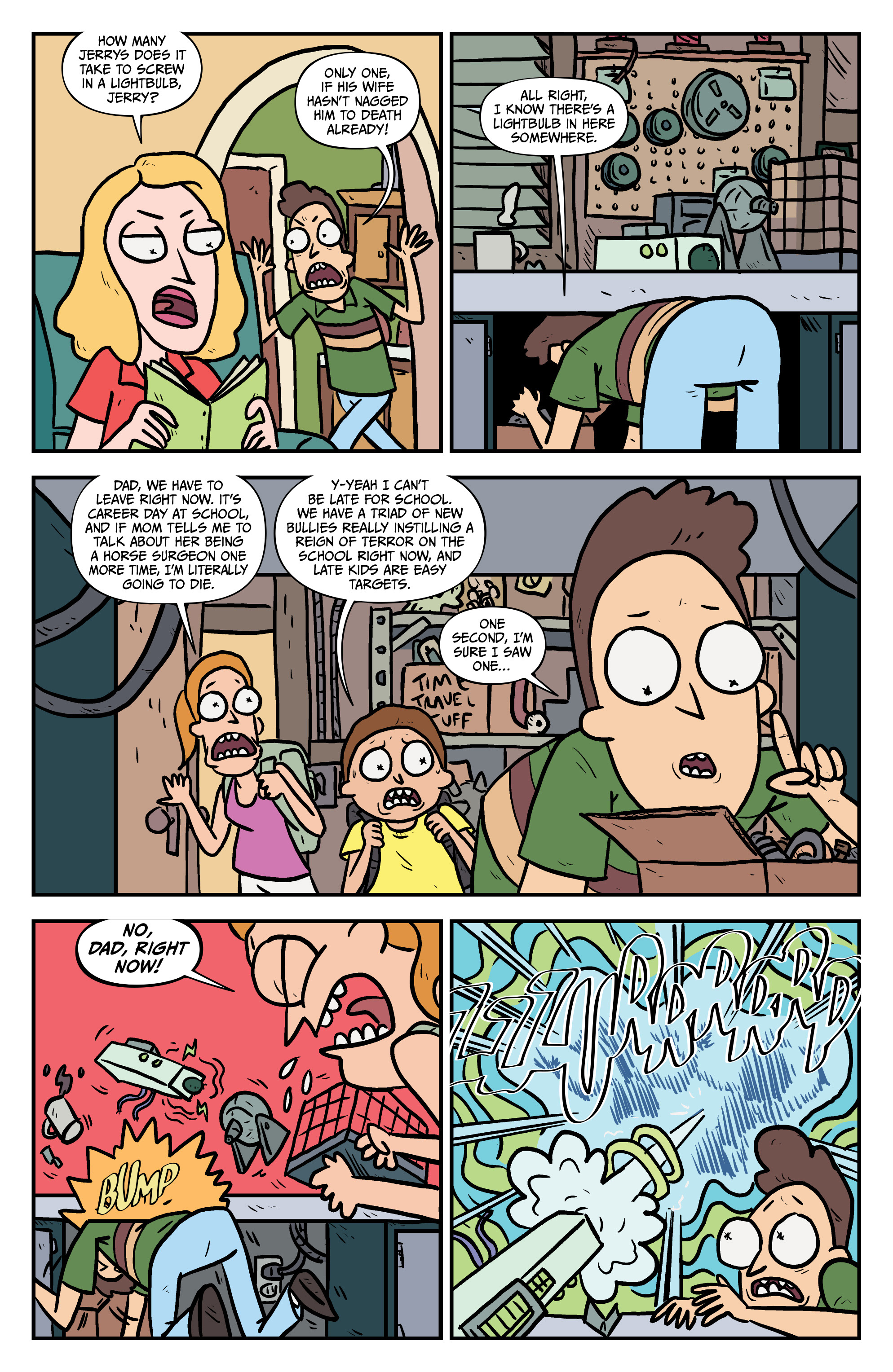 Read Rick and Morty (2015-) Manga Online