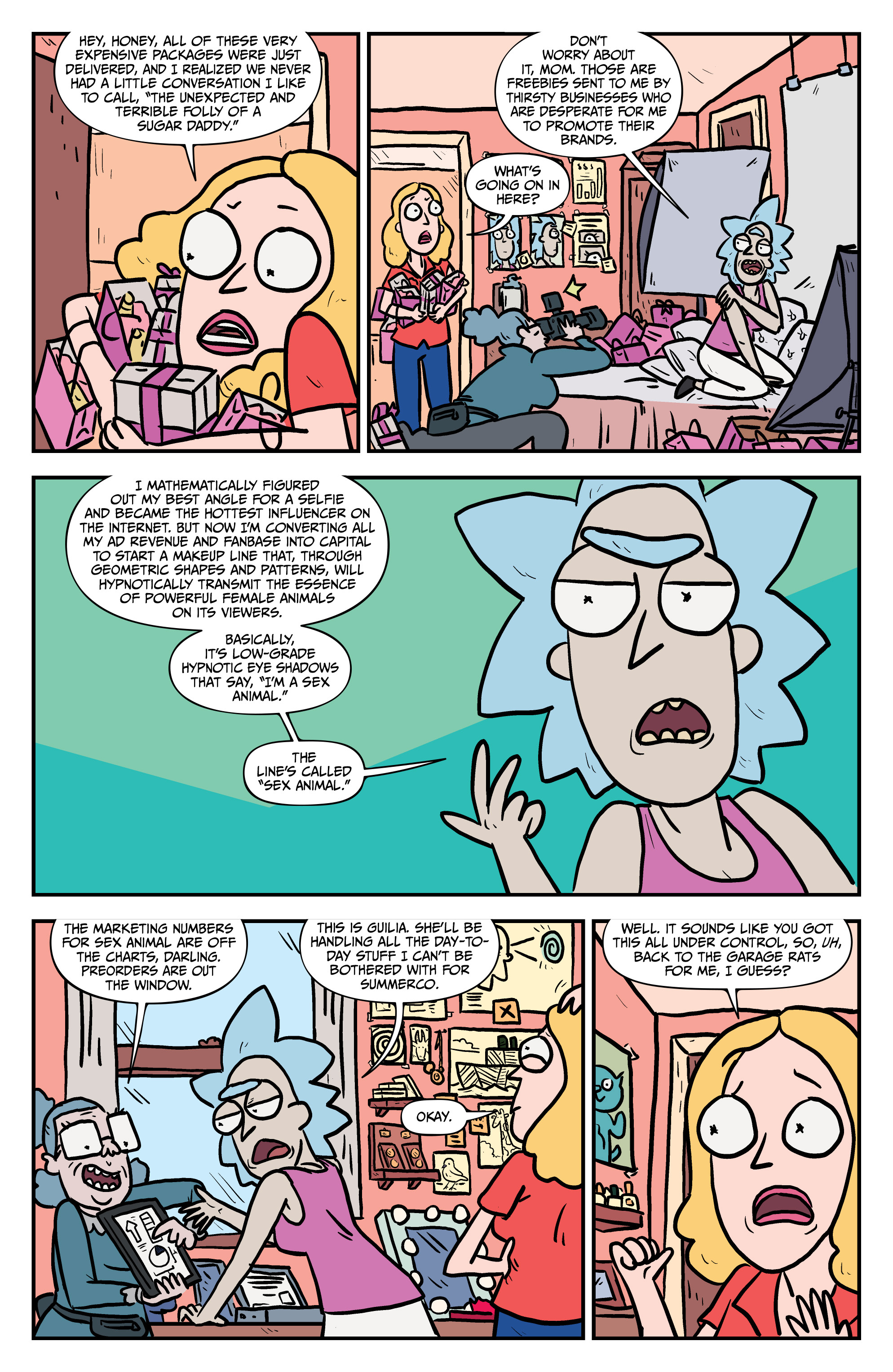 Read Rick and Morty (2015-) Manga Online
