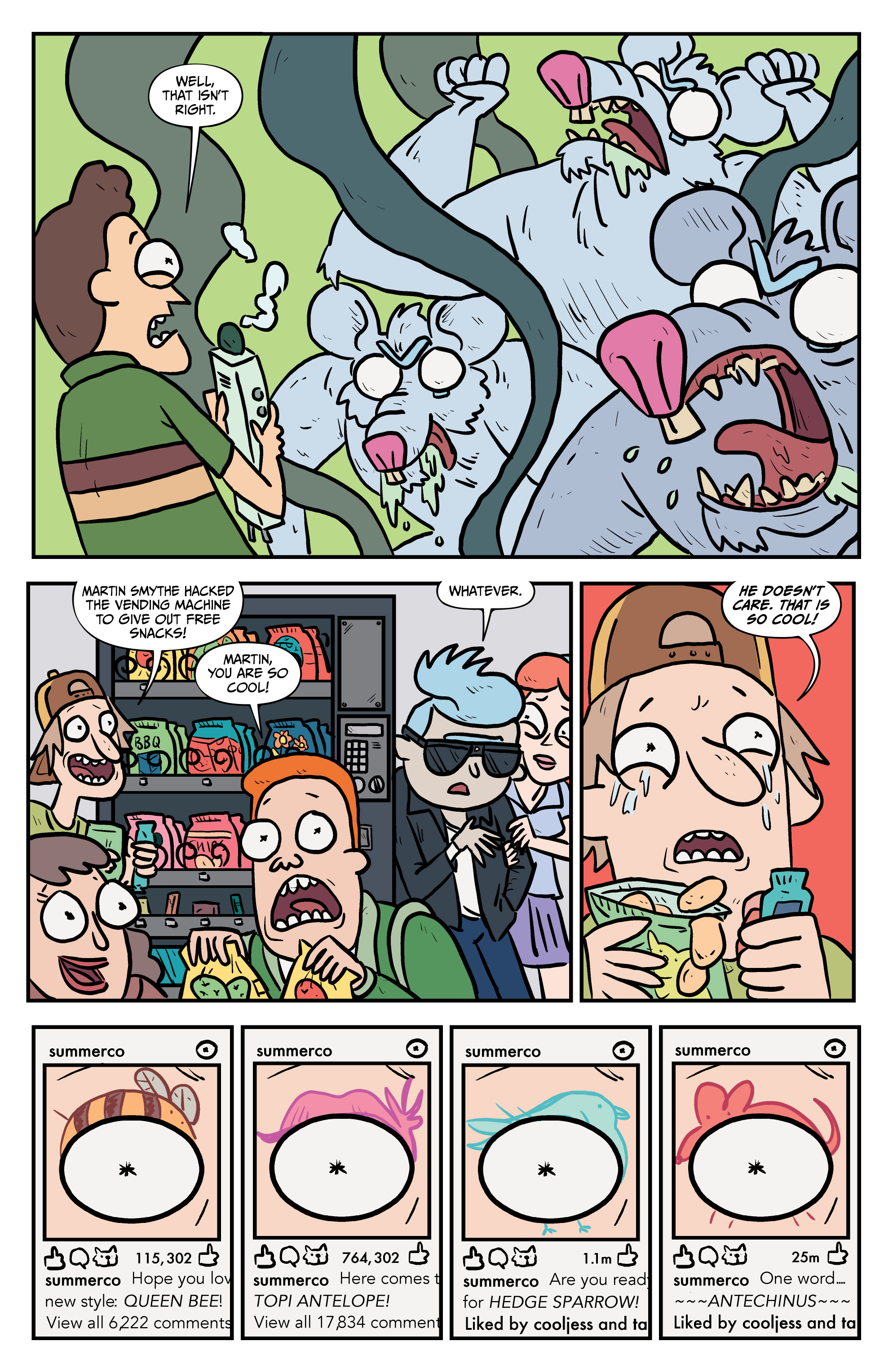 Read Rick and Morty (2015-) Manga Online