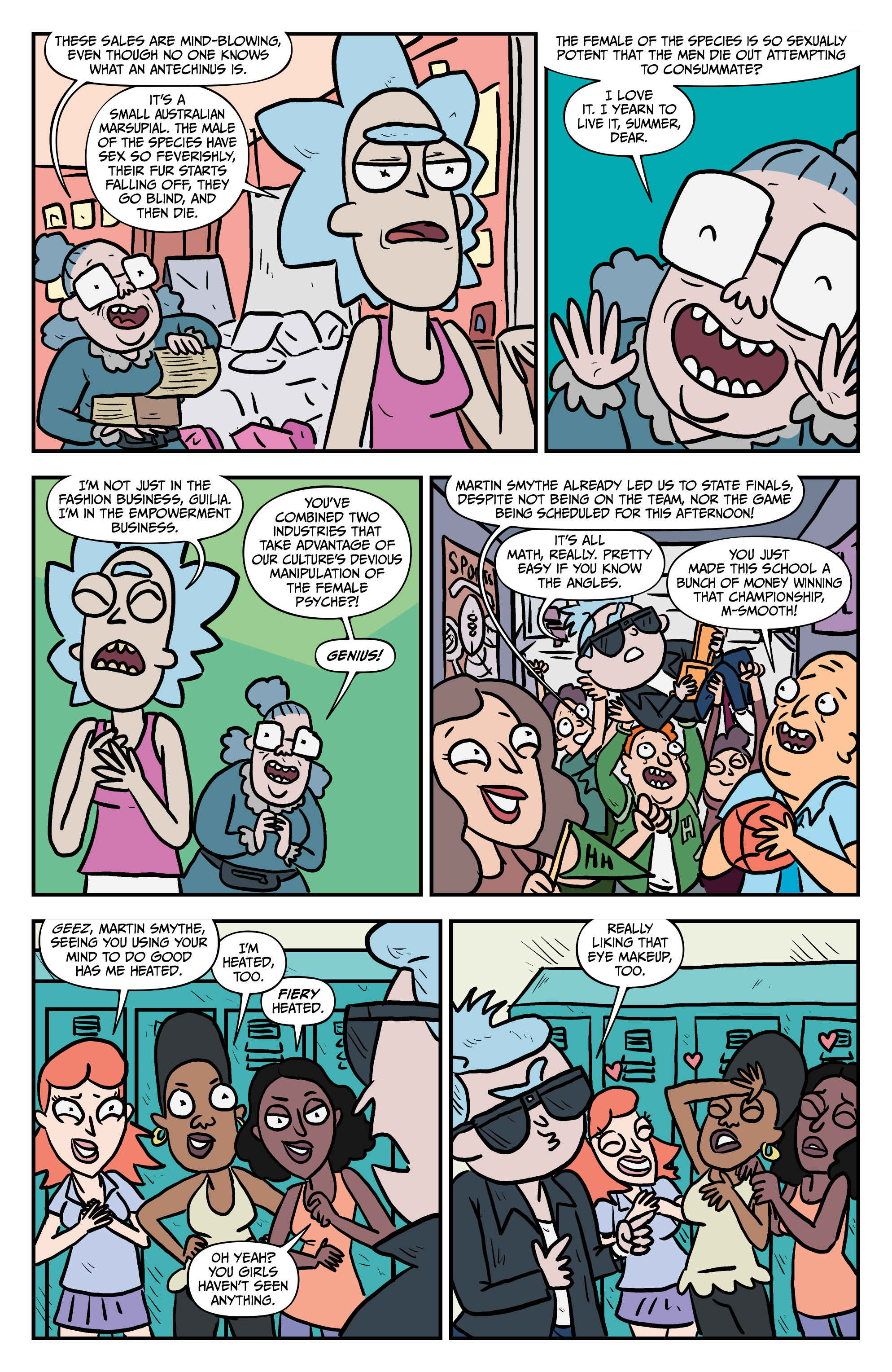 Read Rick and Morty (2015-) Manga Online