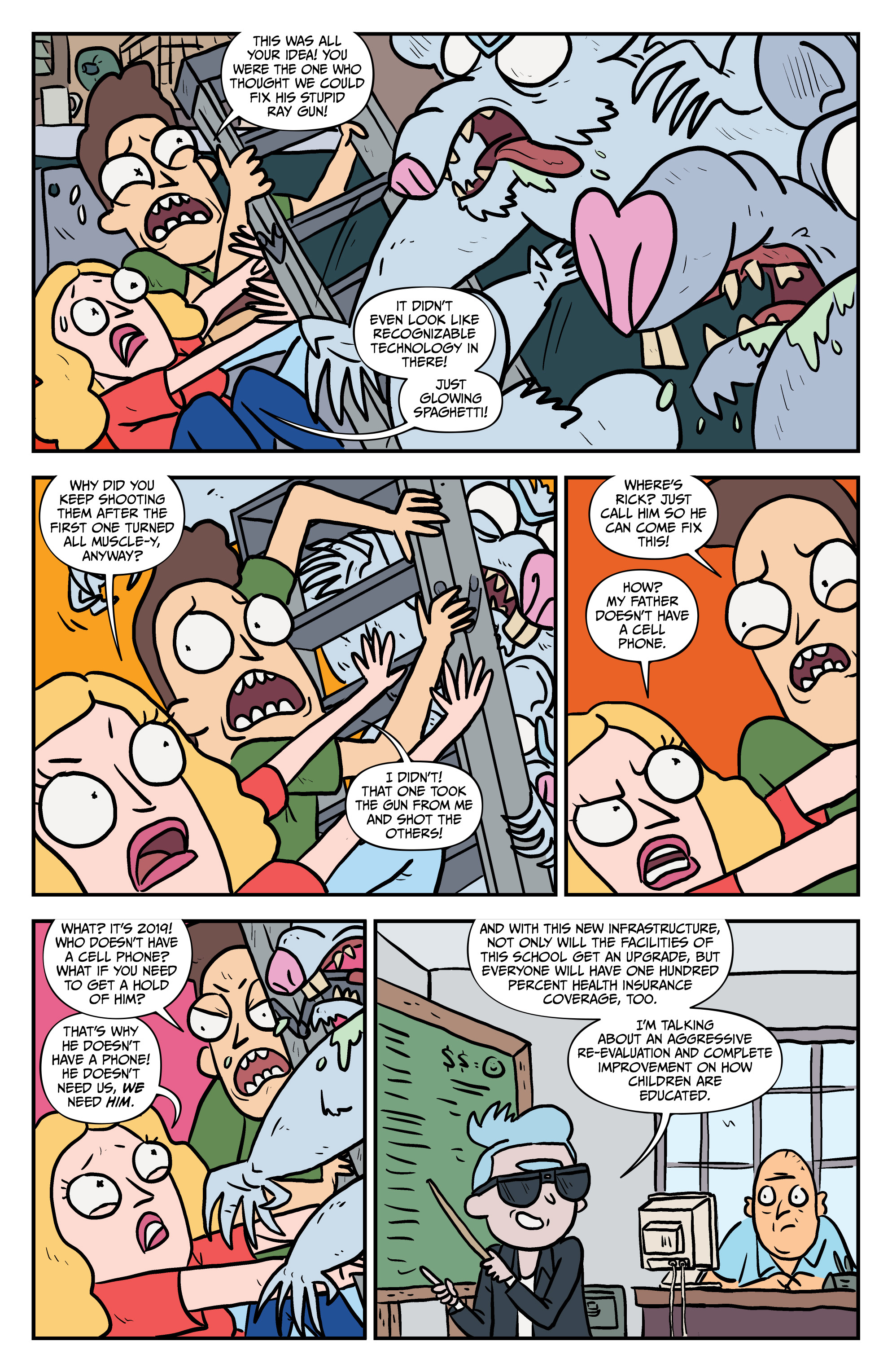 Read Rick and Morty (2015-) Manga Online
