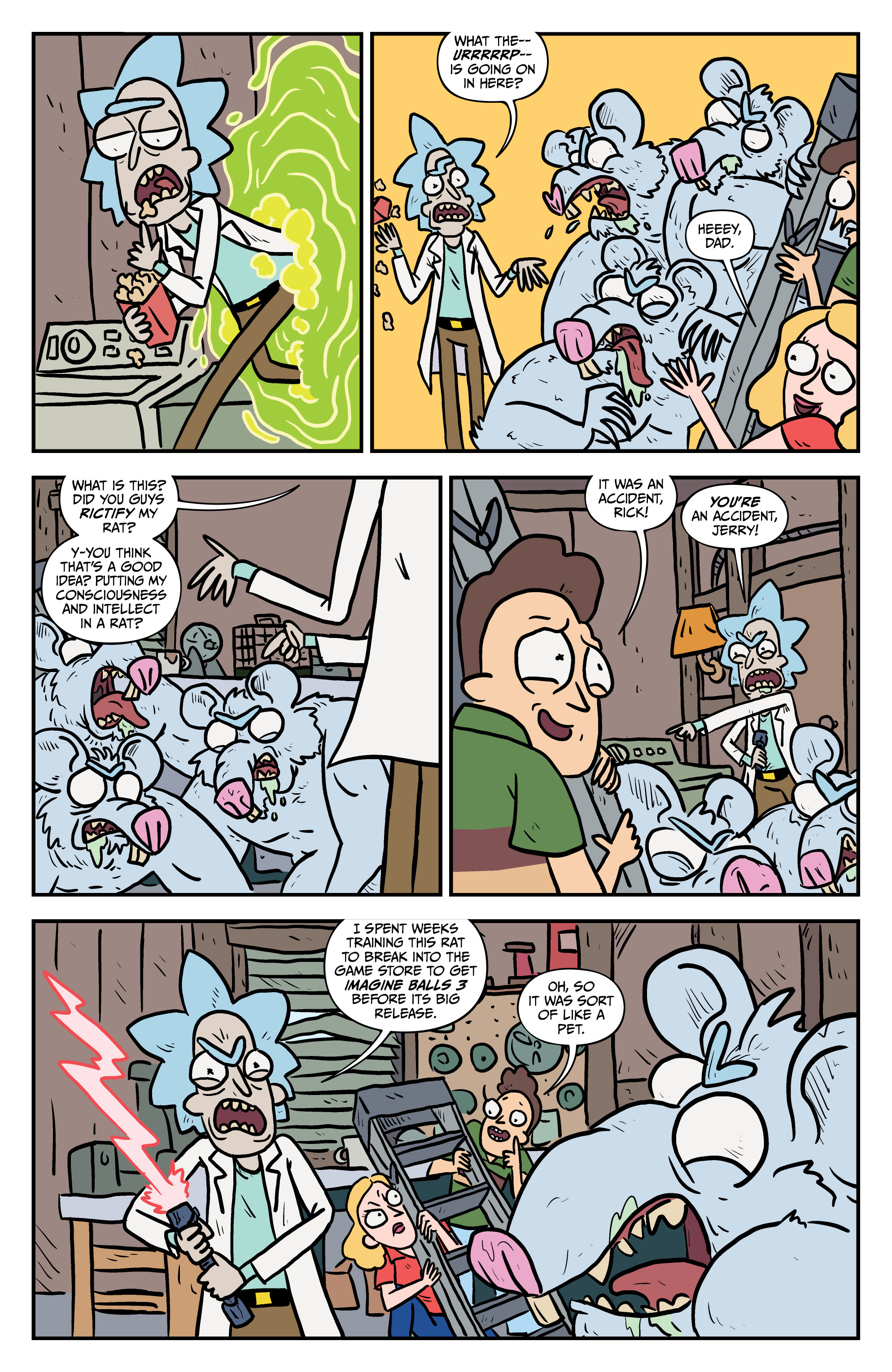 Read Rick and Morty (2015-) Manga Online
