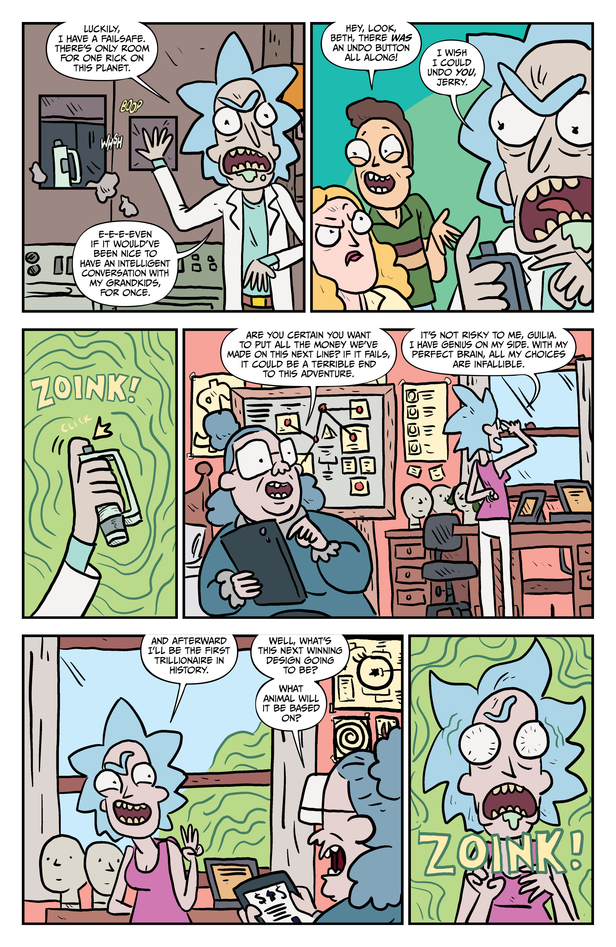 Read Rick and Morty (2015-) Manga Online