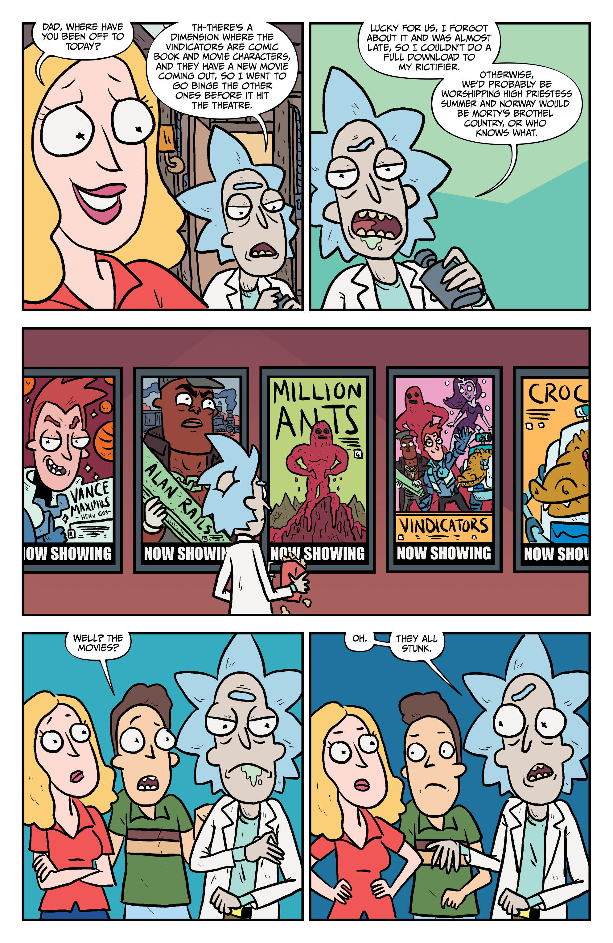 Read Rick and Morty (2015-) Manga Online
