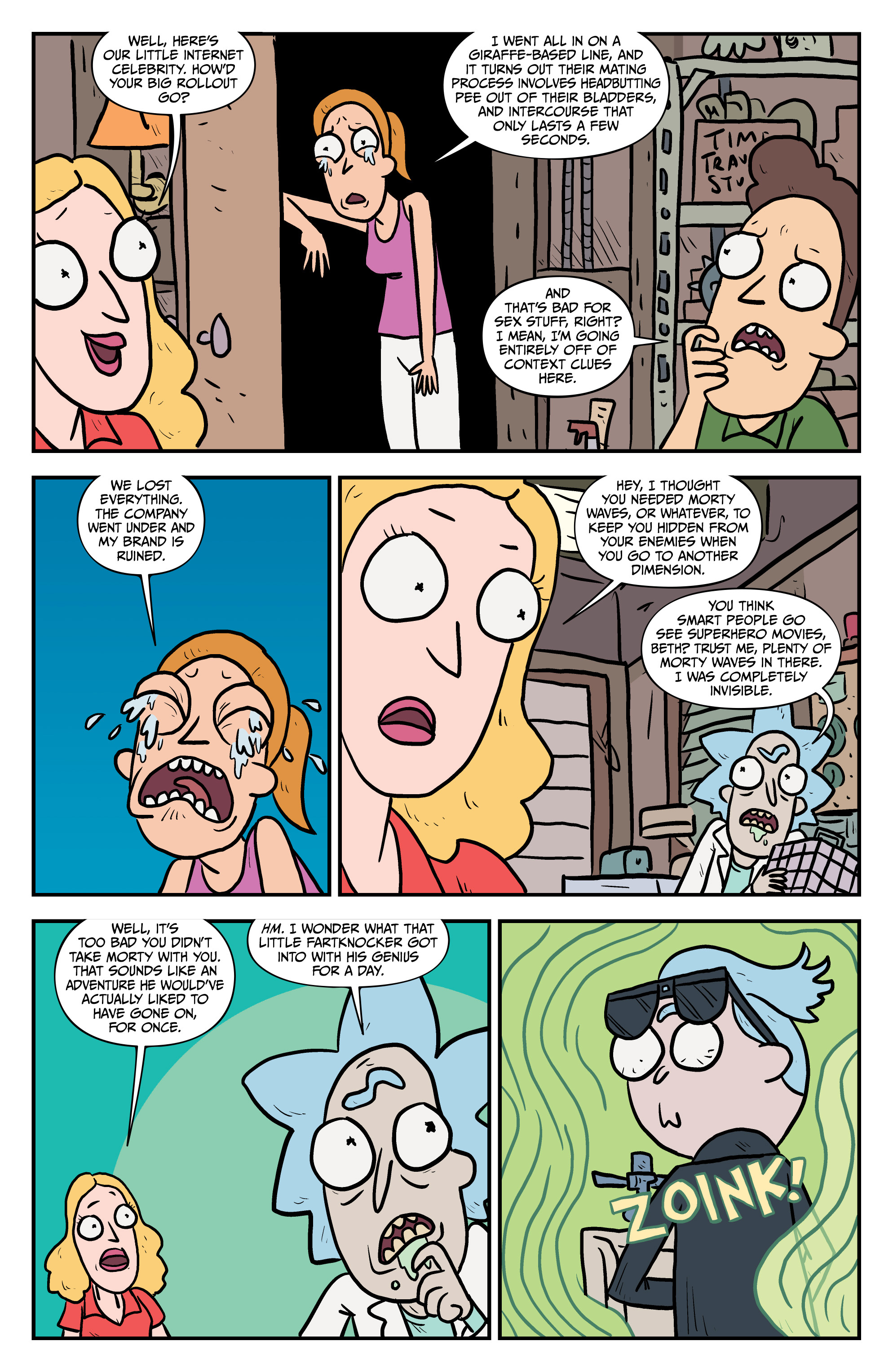 Read Rick and Morty (2015-) Manga Online