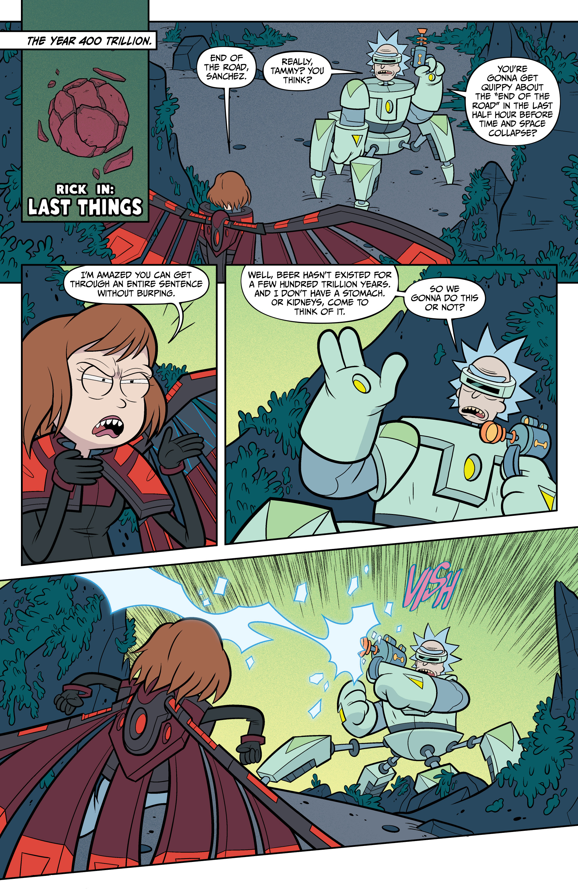 Read Rick and Morty (2015-) Manga Online