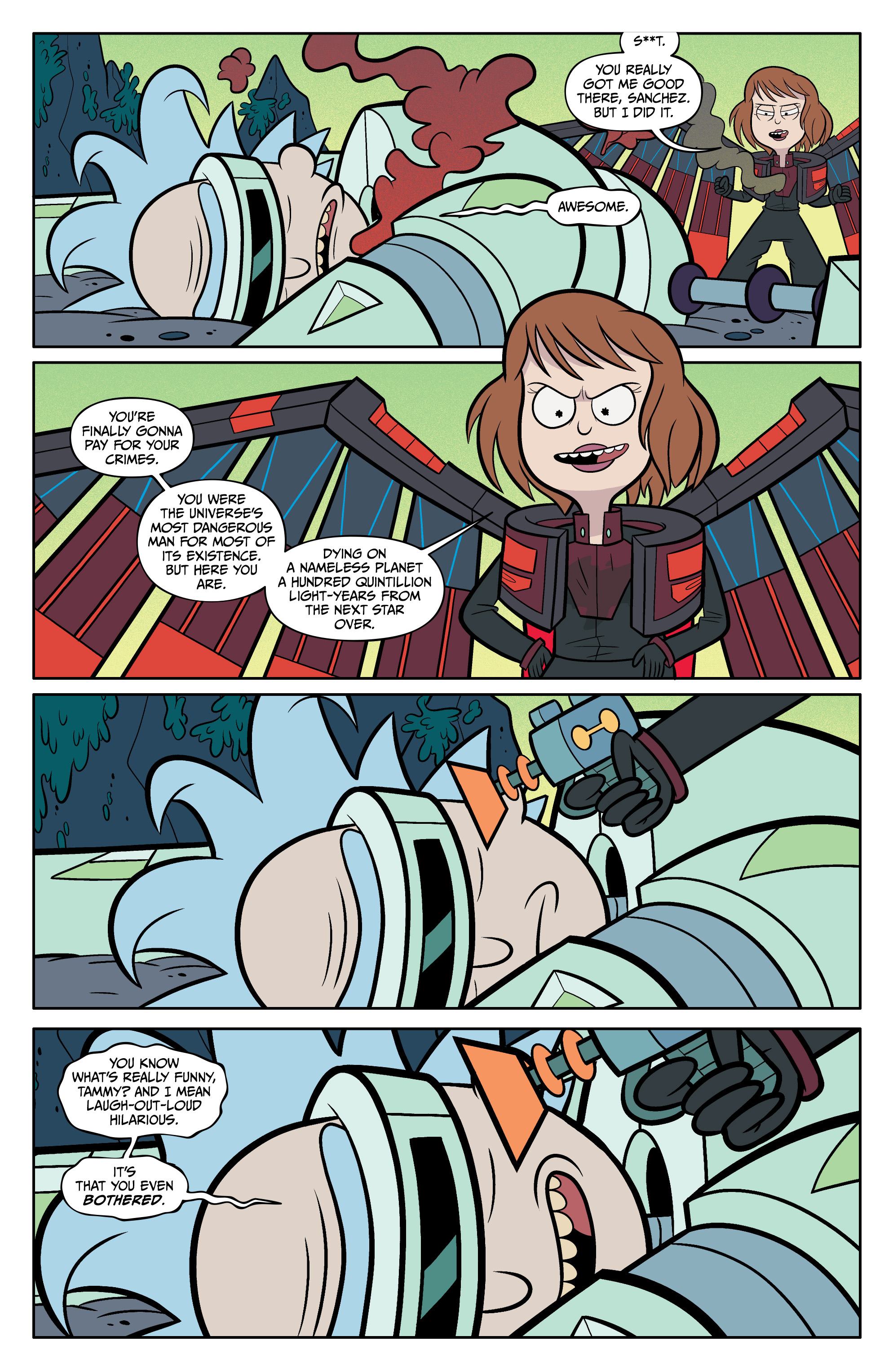 Read Rick and Morty (2015-) Manga Online