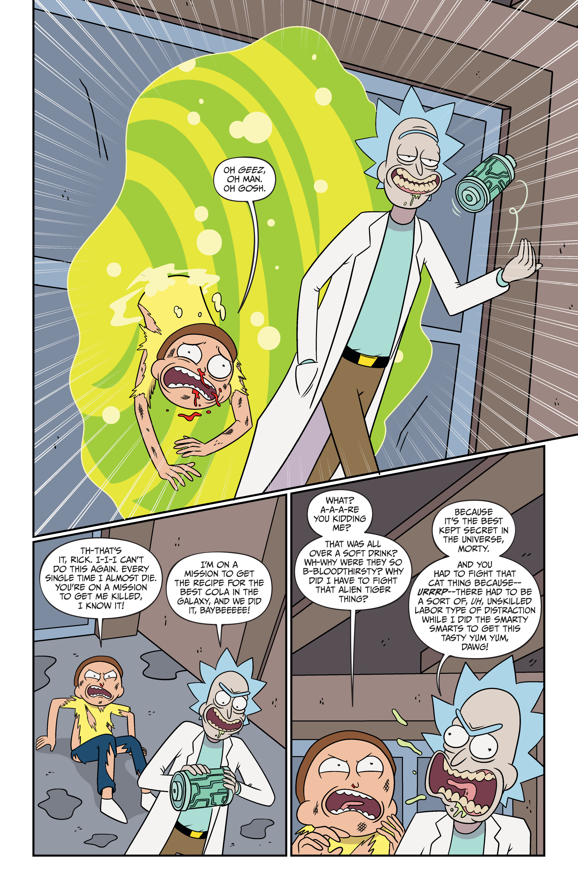 Read Rick and Morty (2015-) Manga Online
