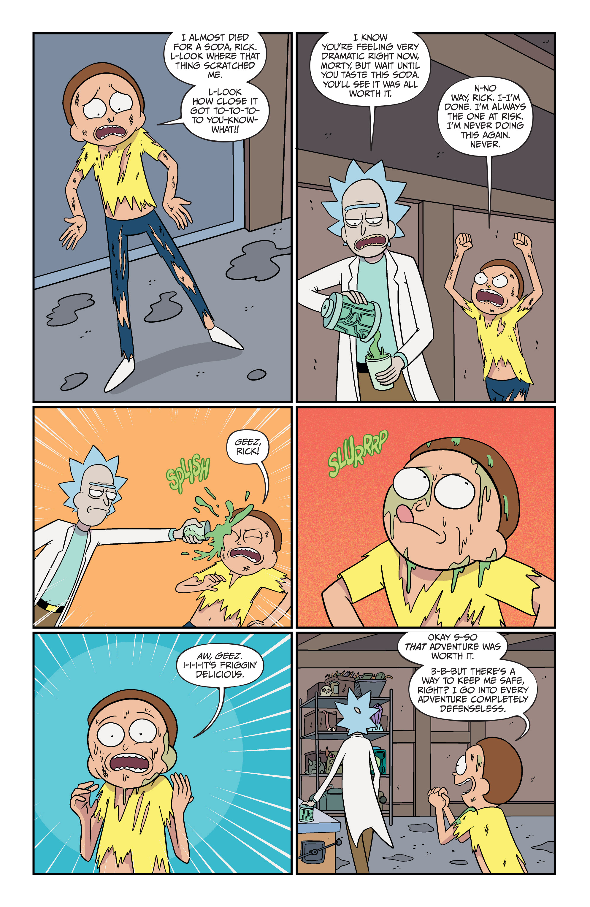 Read Rick and Morty (2015-) Manga Online