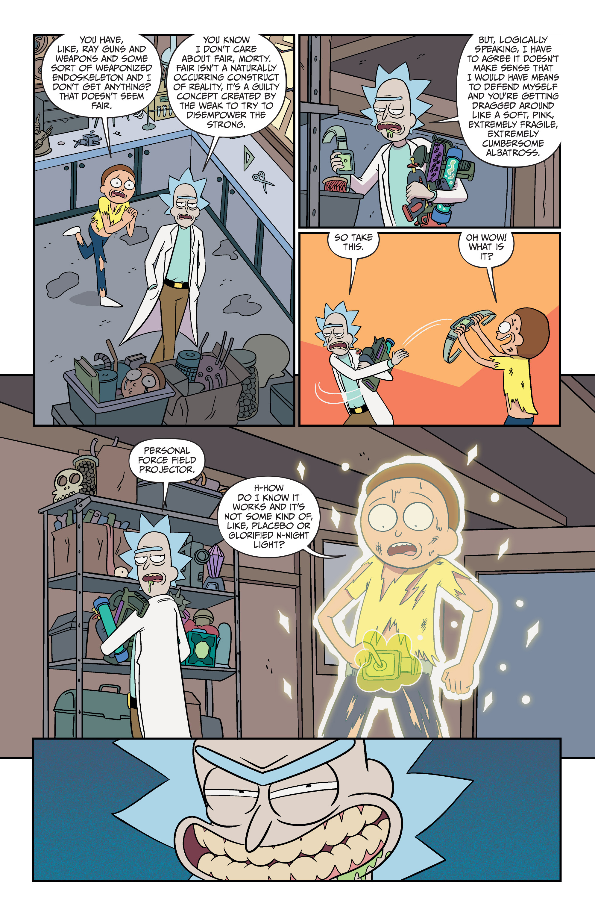 Read Rick and Morty (2015-) Manga Online