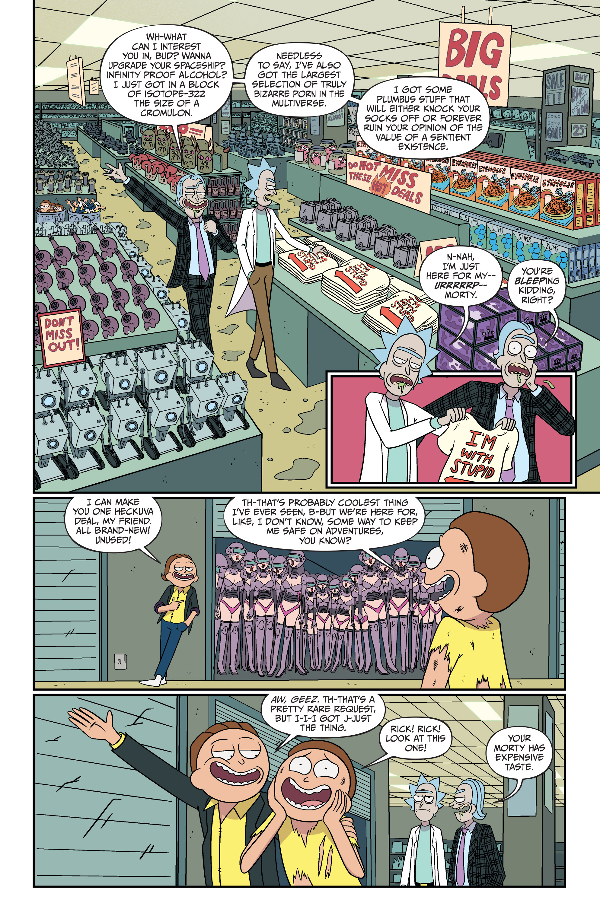 Read Rick and Morty (2015-) Manga Online