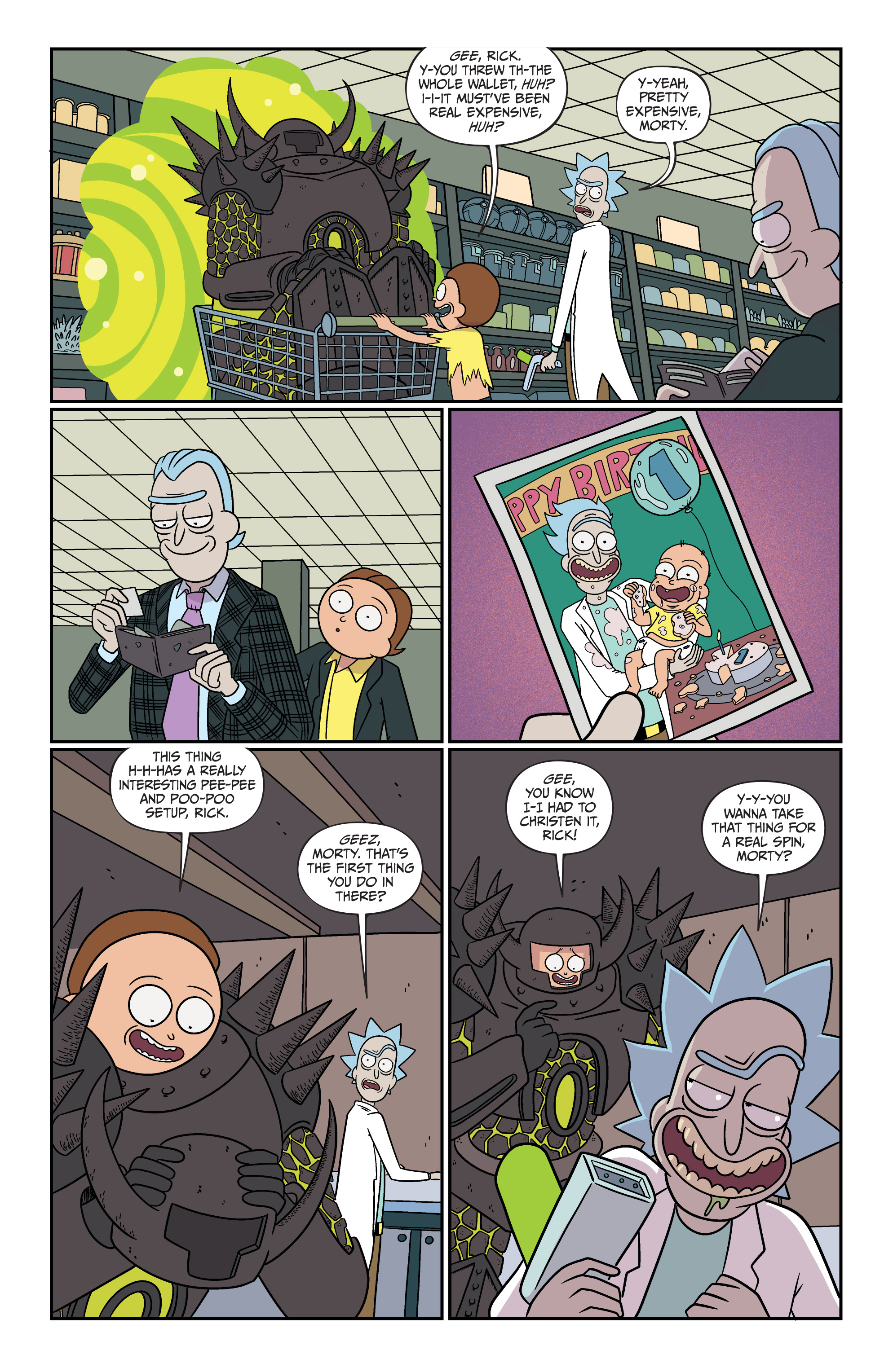 Read Rick and Morty (2015-) Manga Online