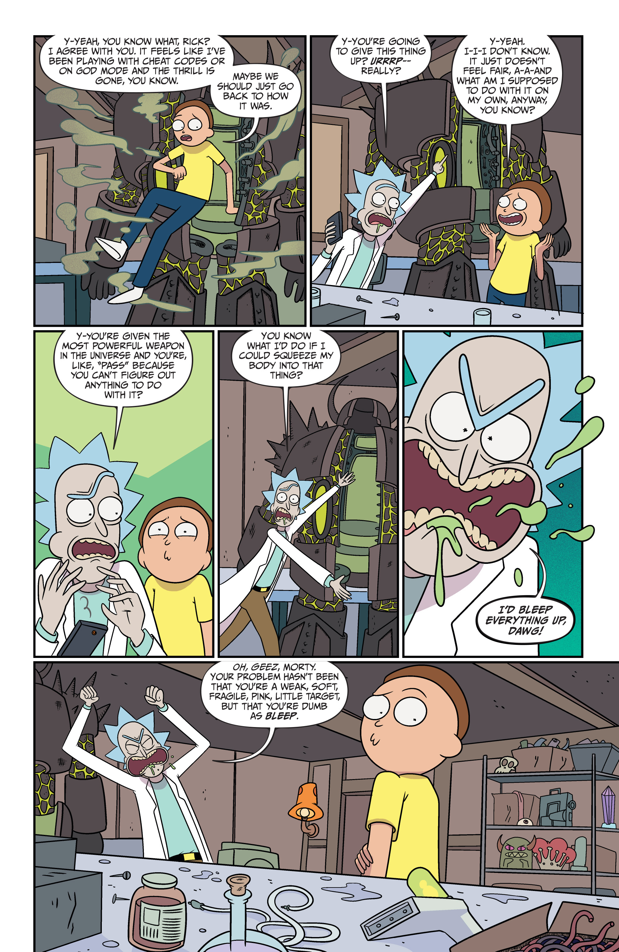 Read Rick and Morty (2015-) Manga Online