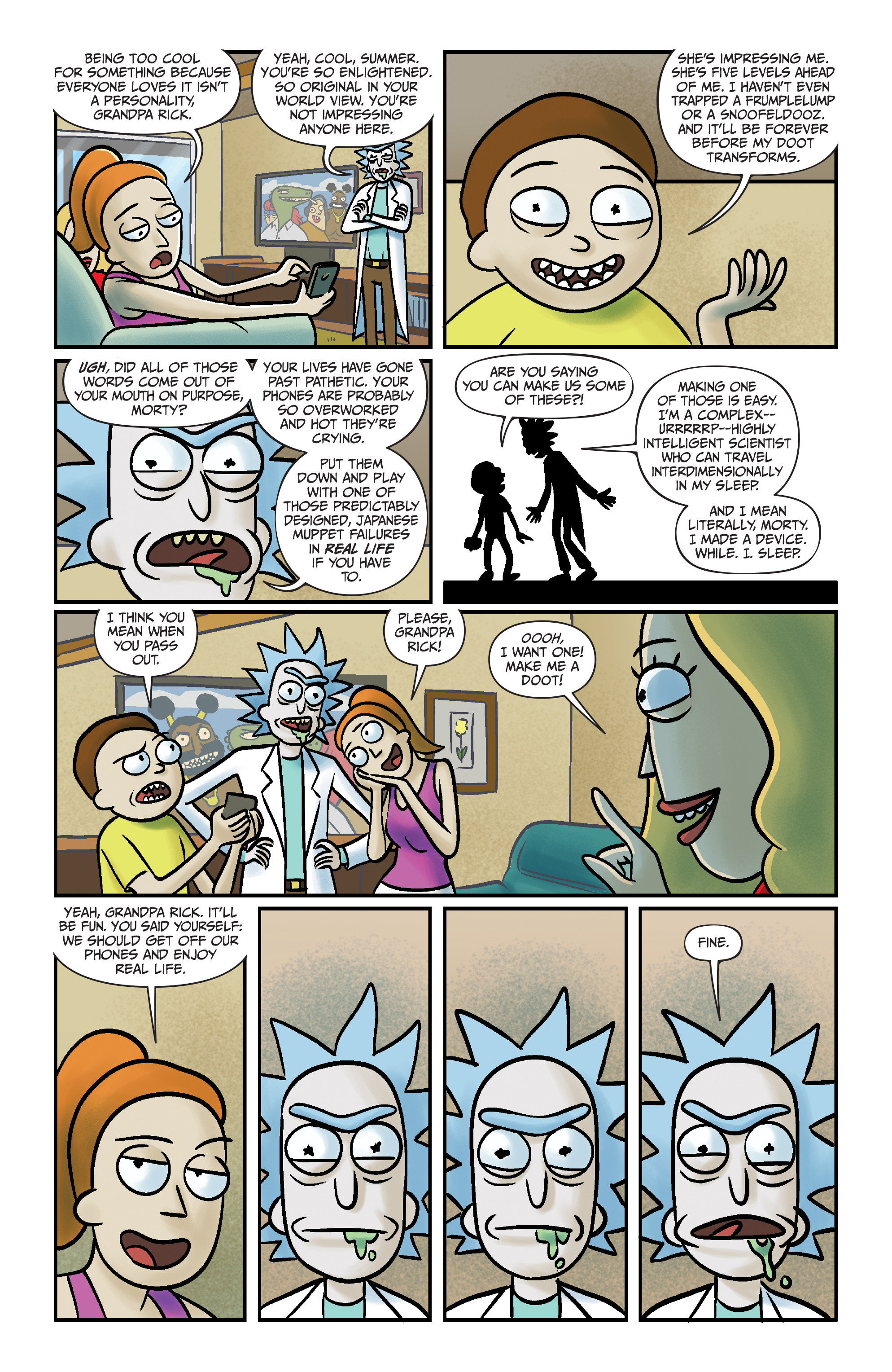 Read Rick and Morty (2015-) Manga Online