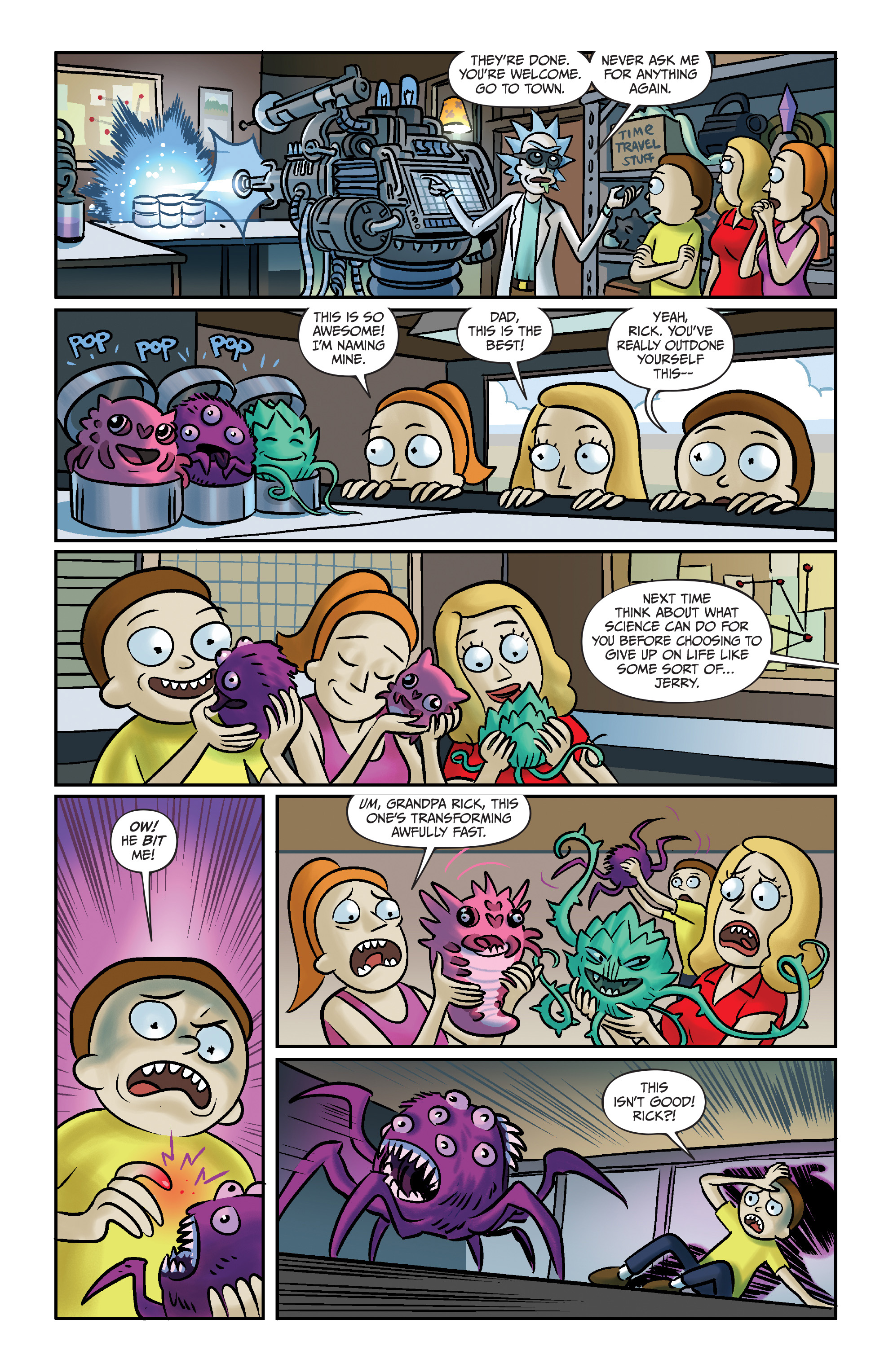 Read Rick and Morty (2015-) Manga Online